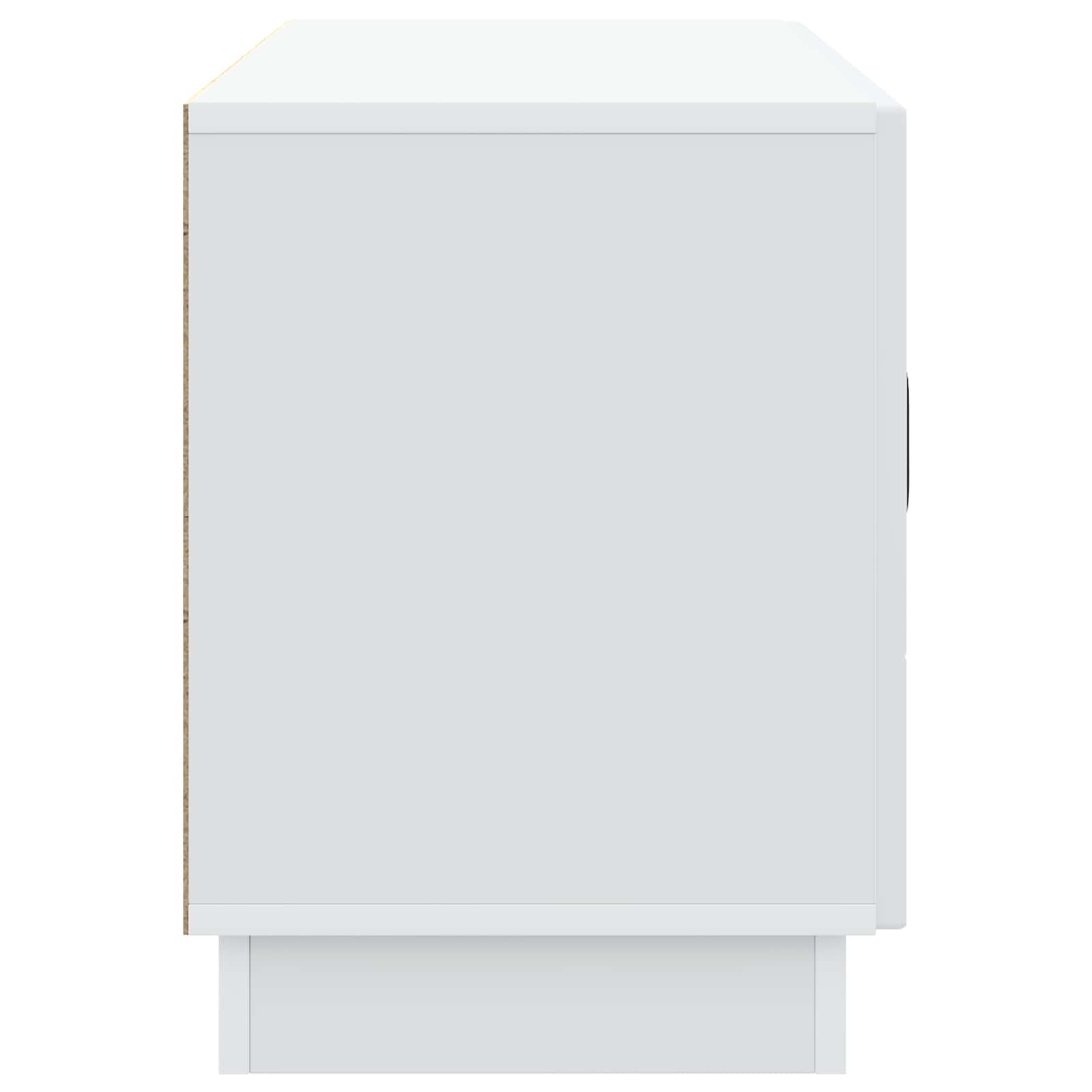 TV Cabinet White 99 x 34.5 x 47 cm Engineered Wood