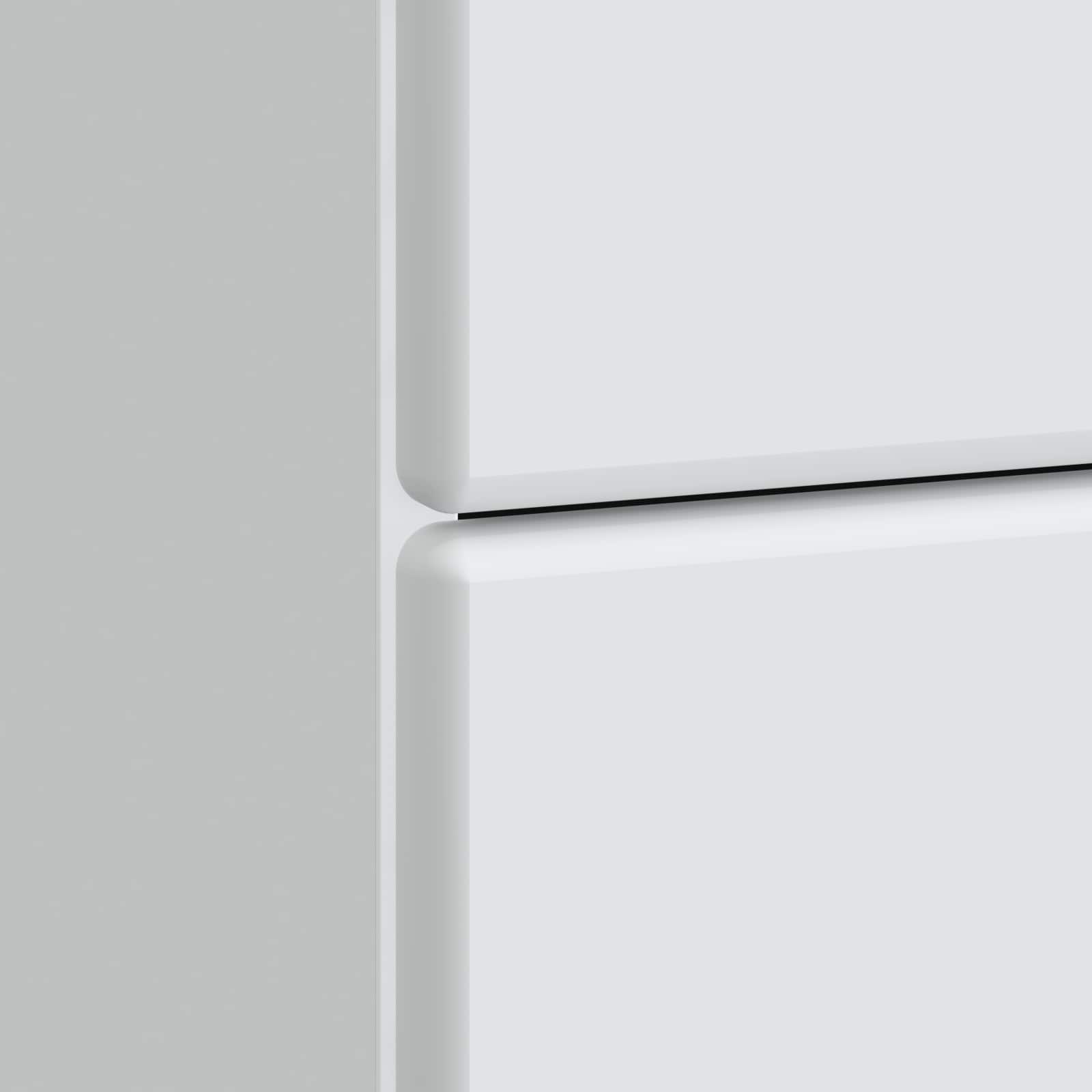 Bedside Cabinet White 43 x 41 x 66.5 cm Engineered Wood