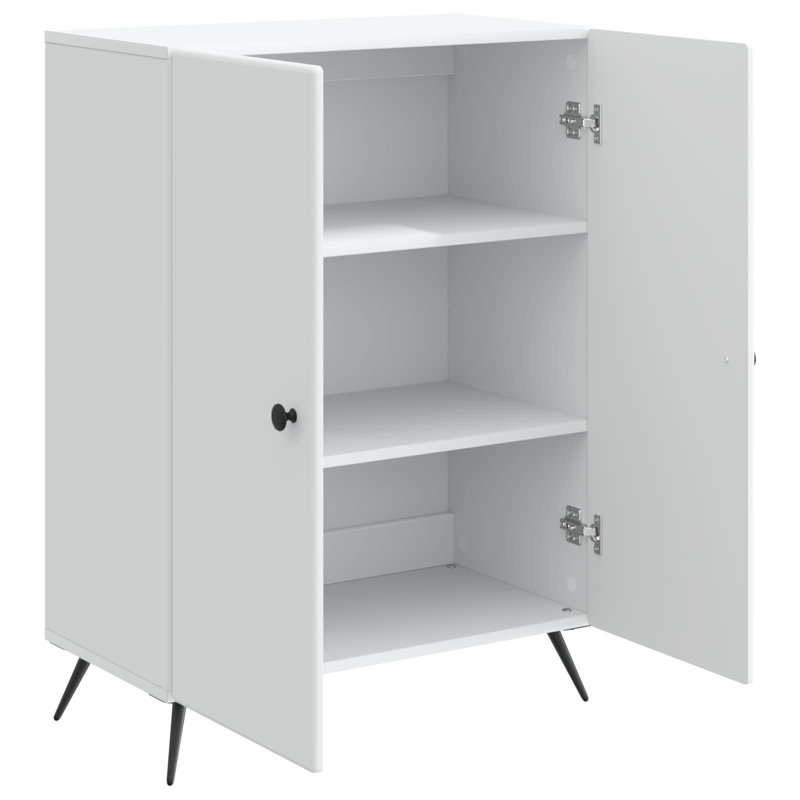 Sideboard White 66 x 34.5 x 90 cm Engineered Wood