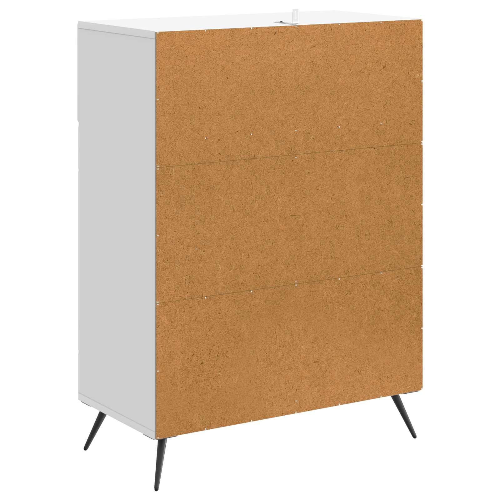 Sideboard White 66 x 34.5 x 90 cm Engineered Wood