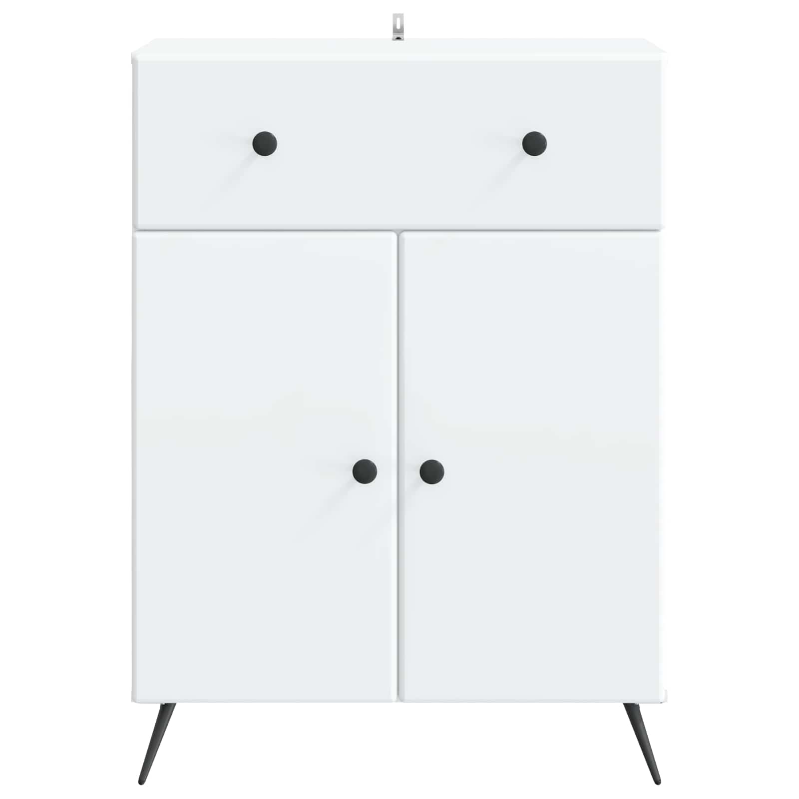 Sideboard White 66 x 34.5 x 90 cm Engineered Wood