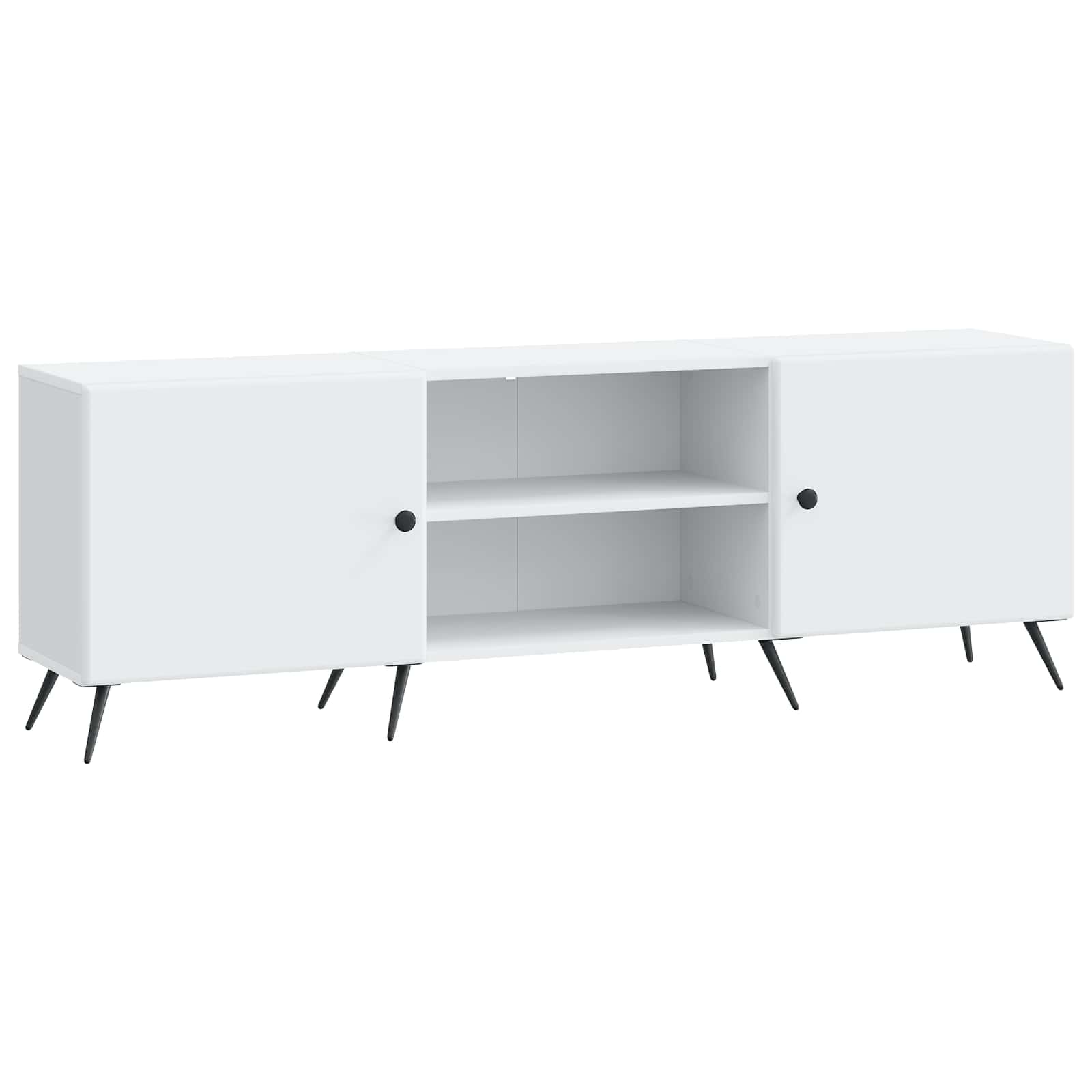 TV Cabinet 150 x 31 x 50 cm White Engineered Wood