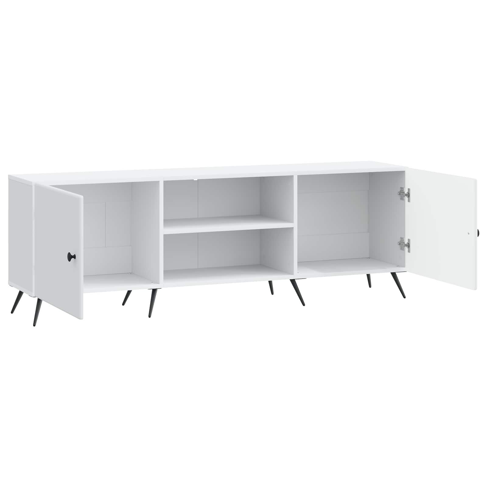 TV Cabinet 150 x 31 x 50 cm White Engineered Wood