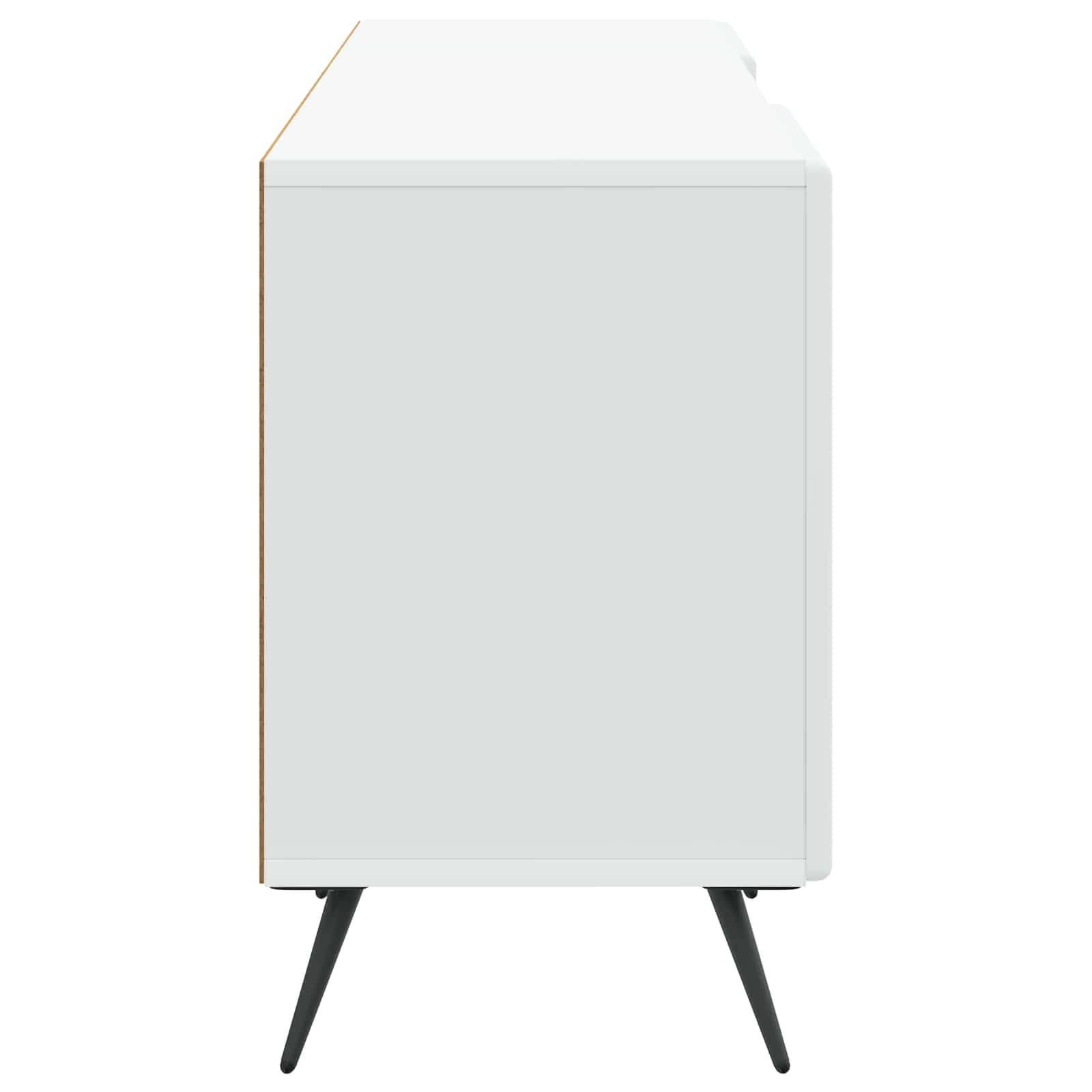 TV Cabinet 150 x 31 x 50 cm White Engineered Wood