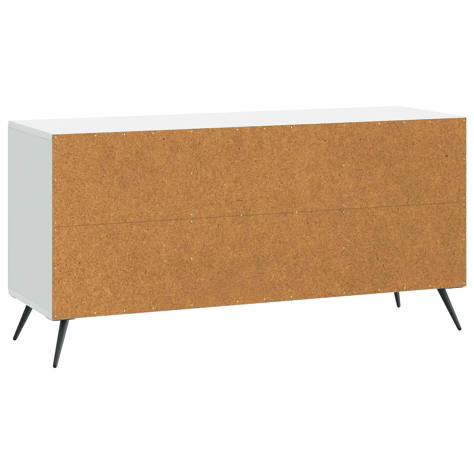 TV Cabinet White 102 x 34.5 x 50 cm Engineered Wood
