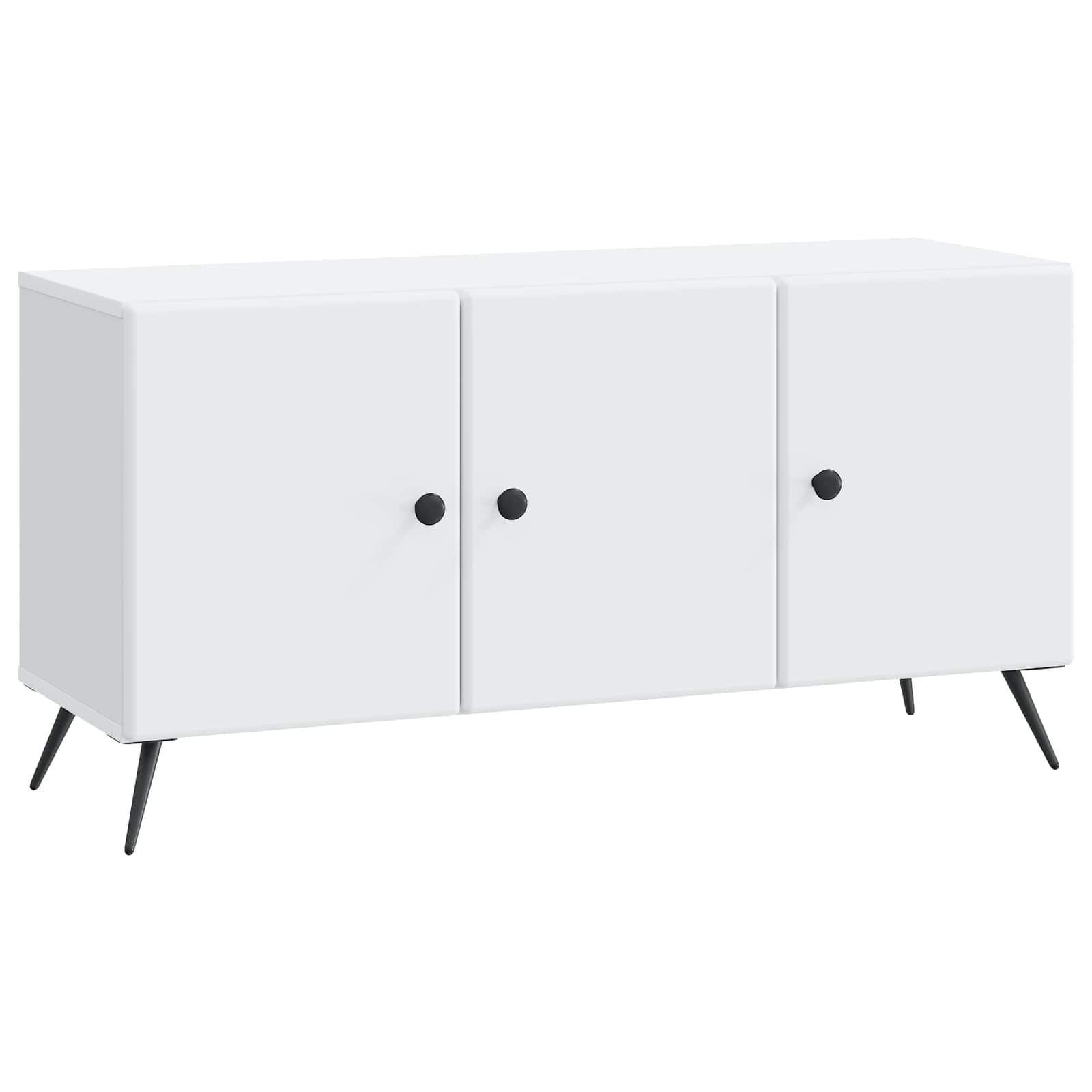 TV Cabinet White 99 x 34.5 x 50 cm Engineered Wood