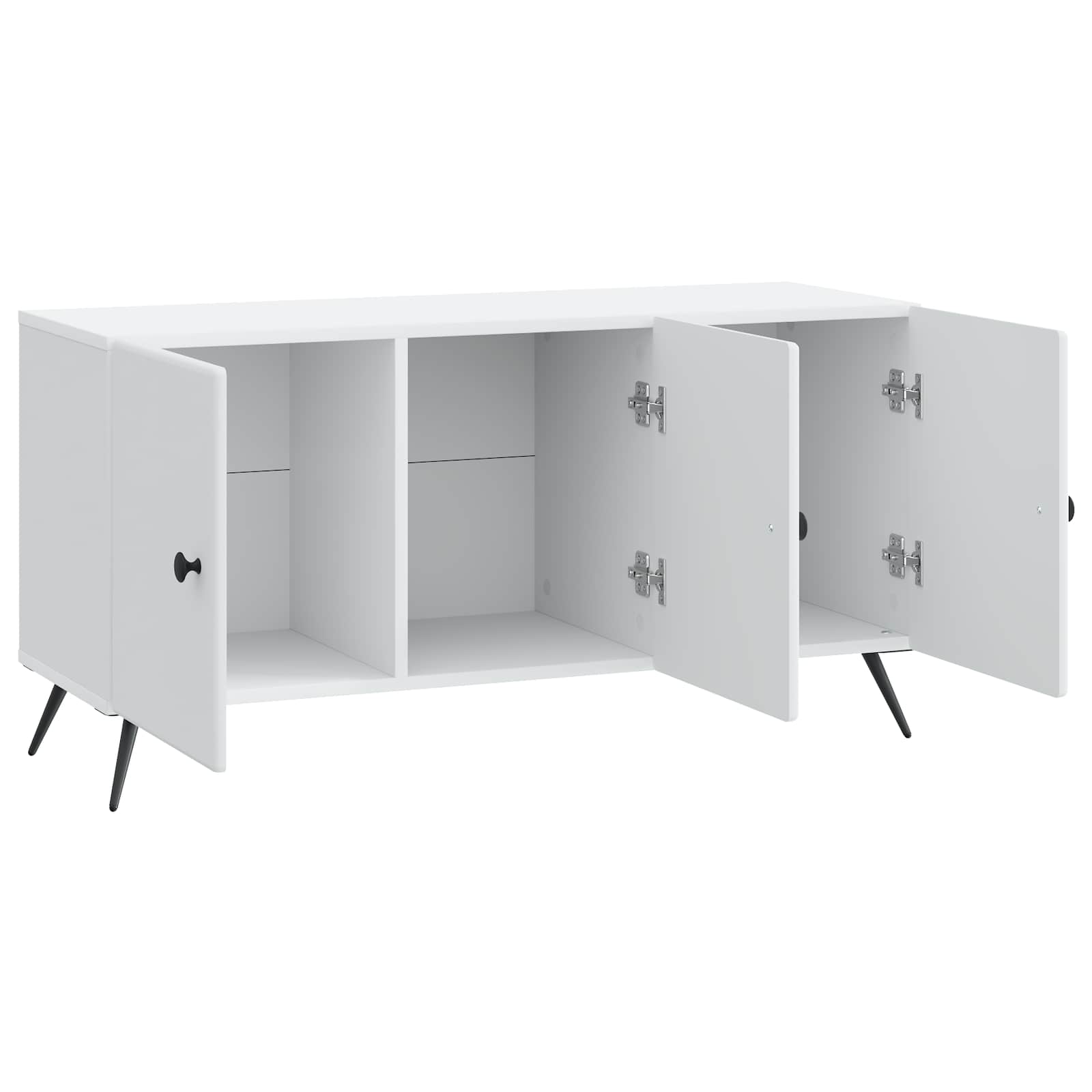 TV Cabinet White 99 x 34.5 x 50 cm Engineered Wood