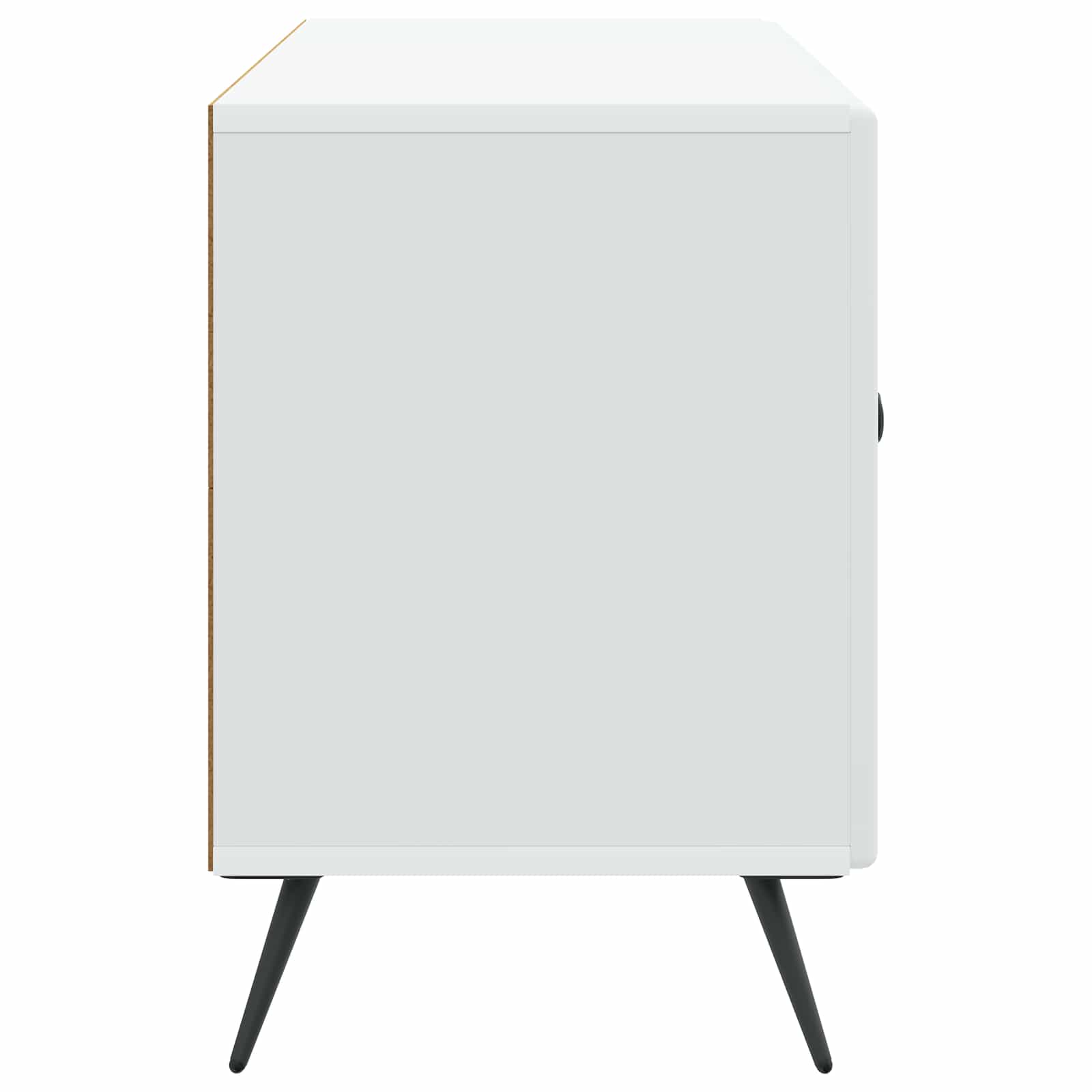 TV Cabinet White 99 x 34.5 x 50 cm Engineered Wood