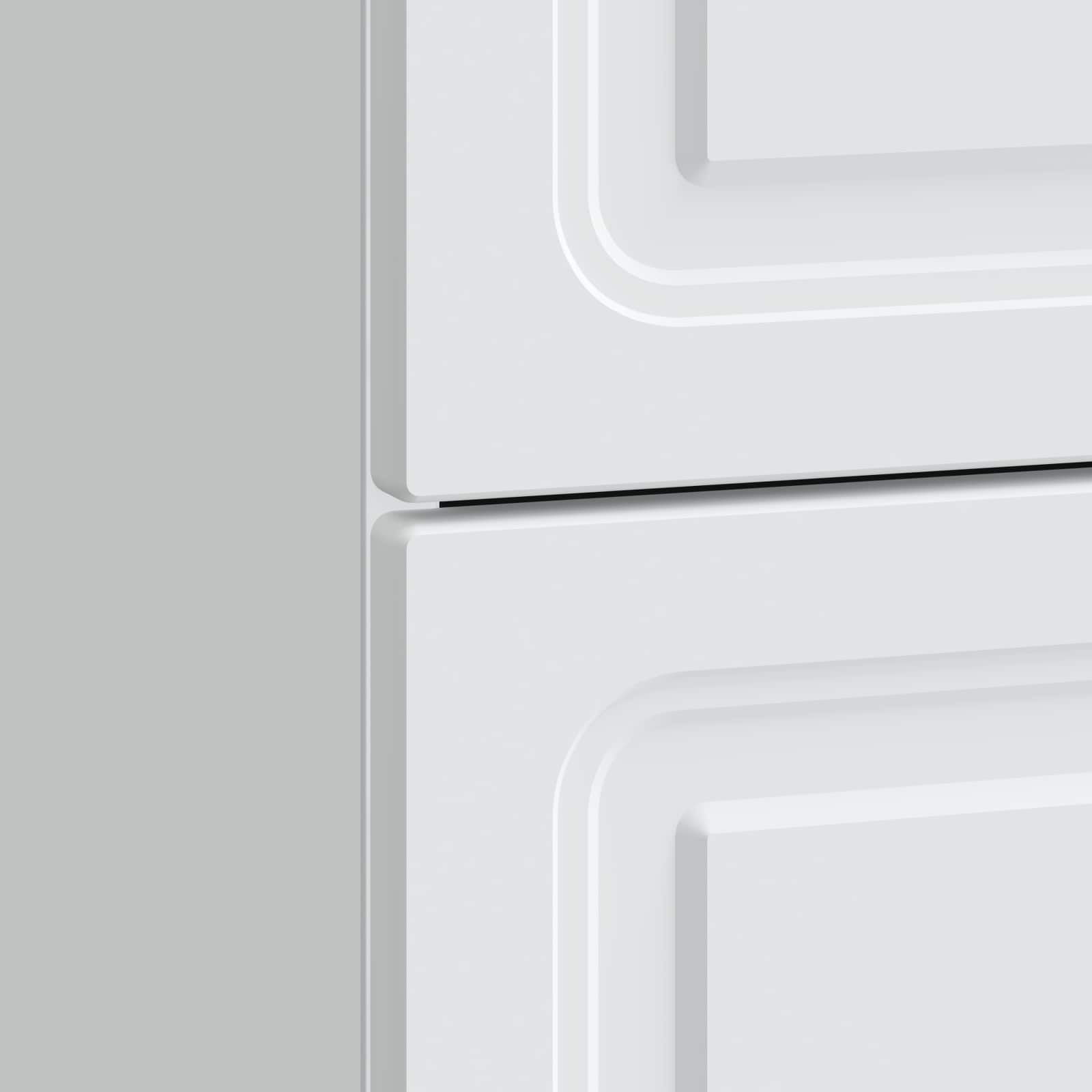 Bedside Cabinet White 43 x 41 x 63.5 cm Engineered Wood