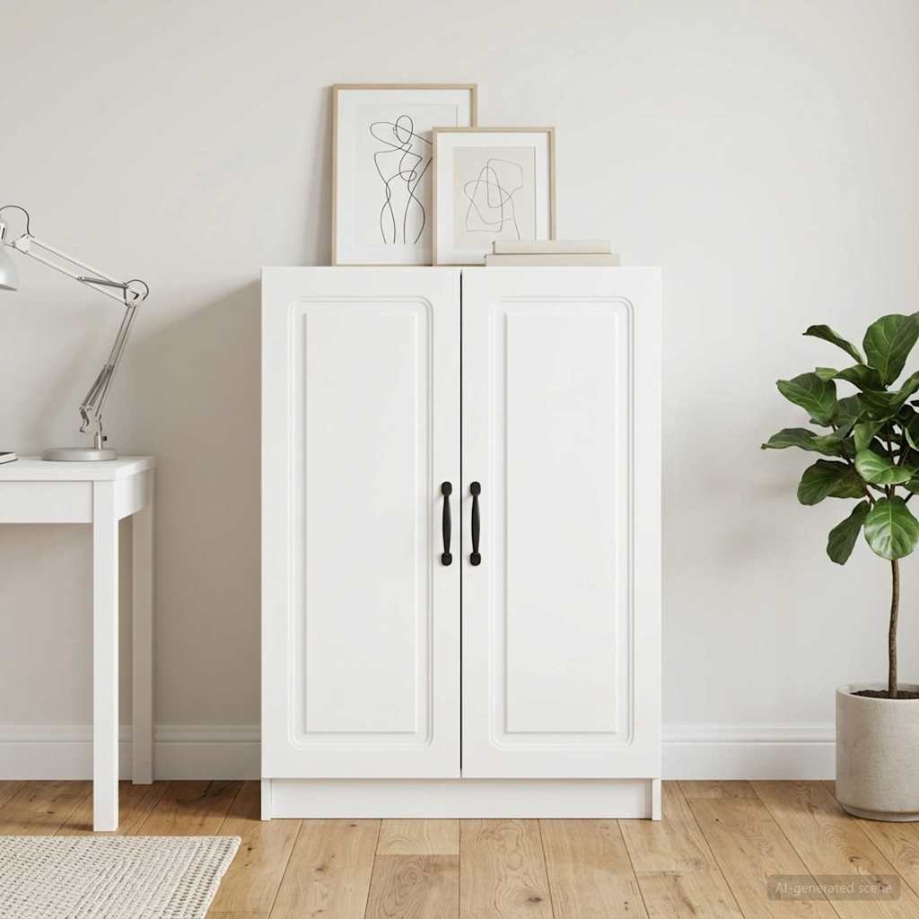 Sideboard White 66 x 34.5 x 87 cm Engineered Wood