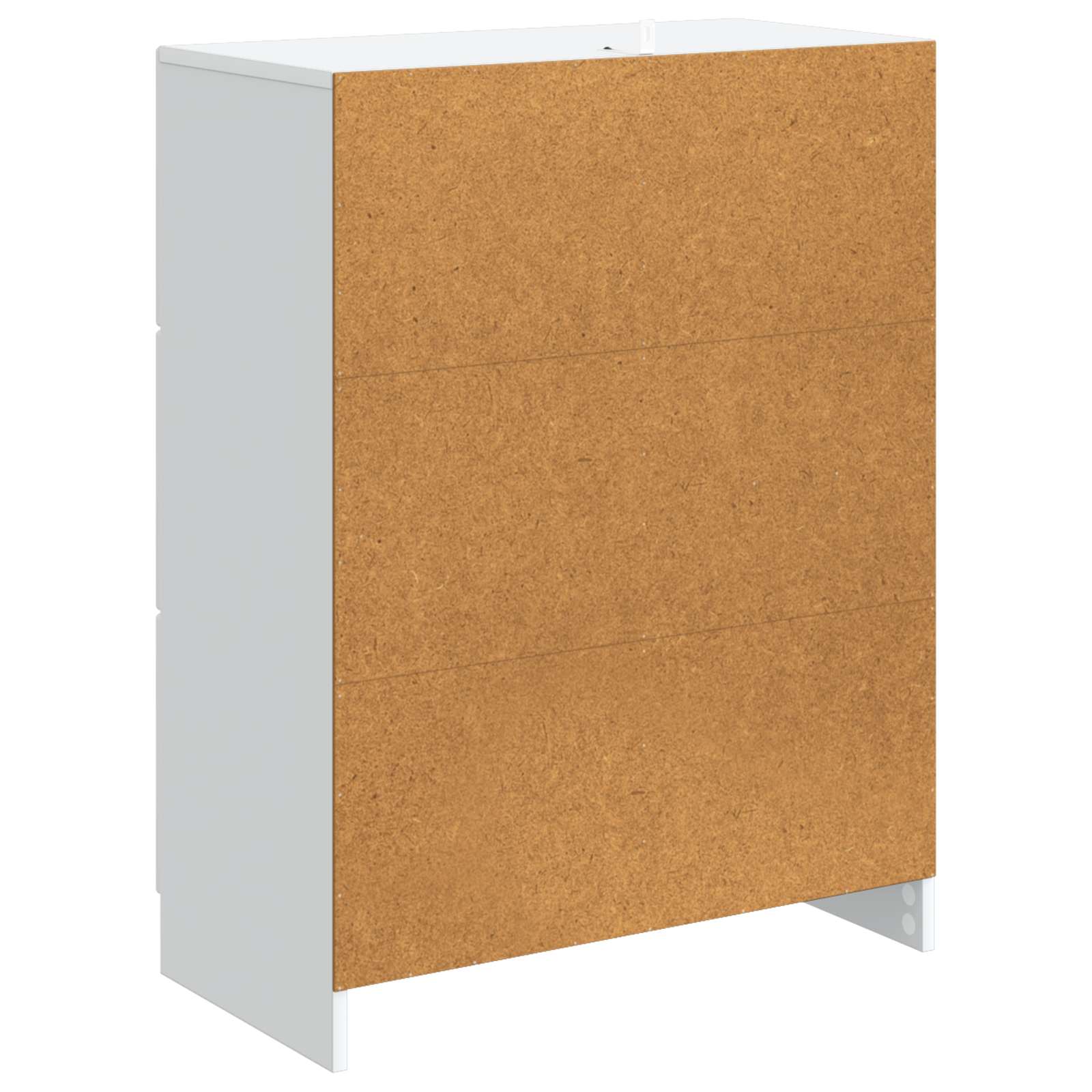 Sideboard with Drawer White 66 x 34.5 x 87 cm Engineered Wood