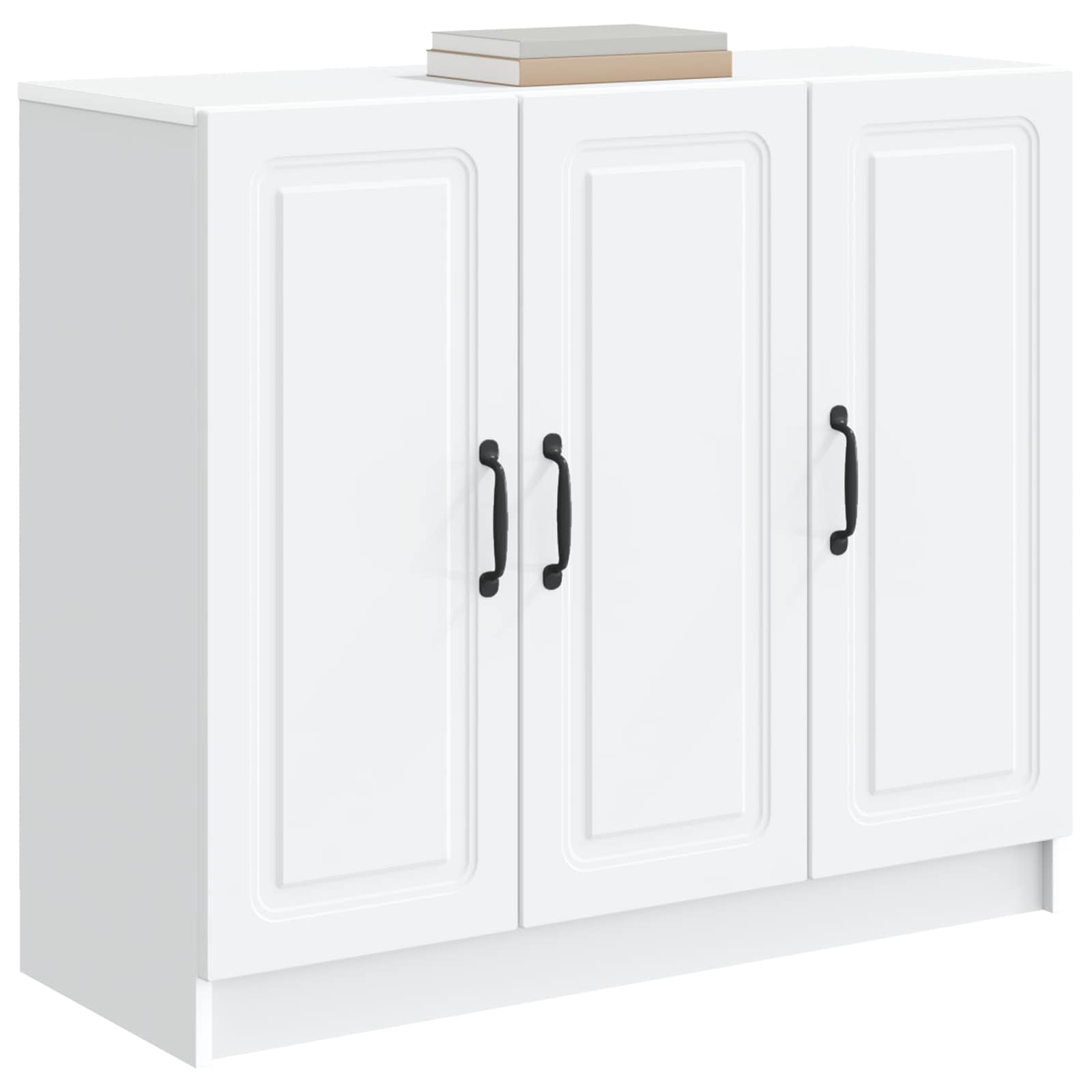 Sideboard White 89 x 34.5 x 77 cm Engineered Wood