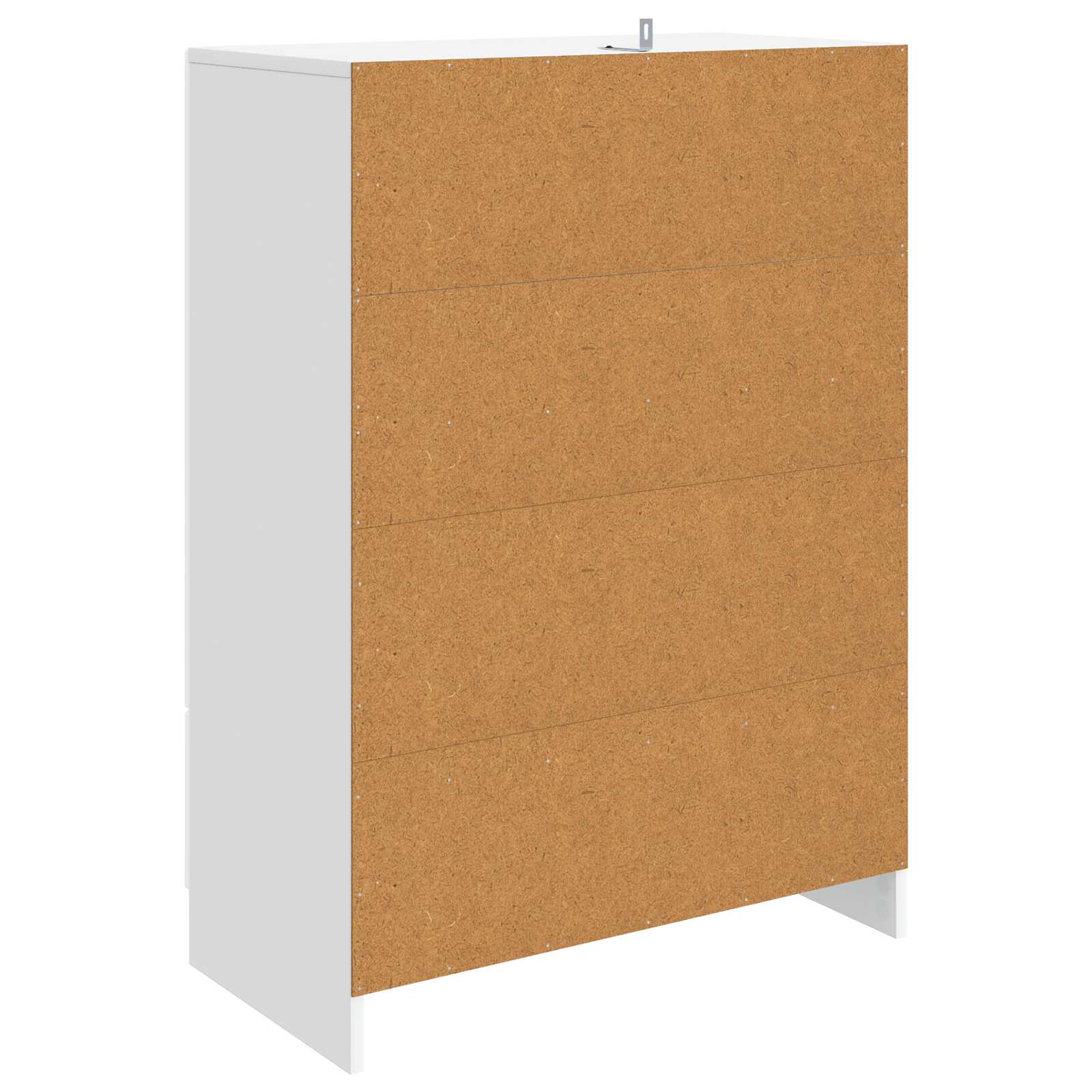 Sideboard with Drawer White 66 x 34.5 x 92 cm Engineered Wood