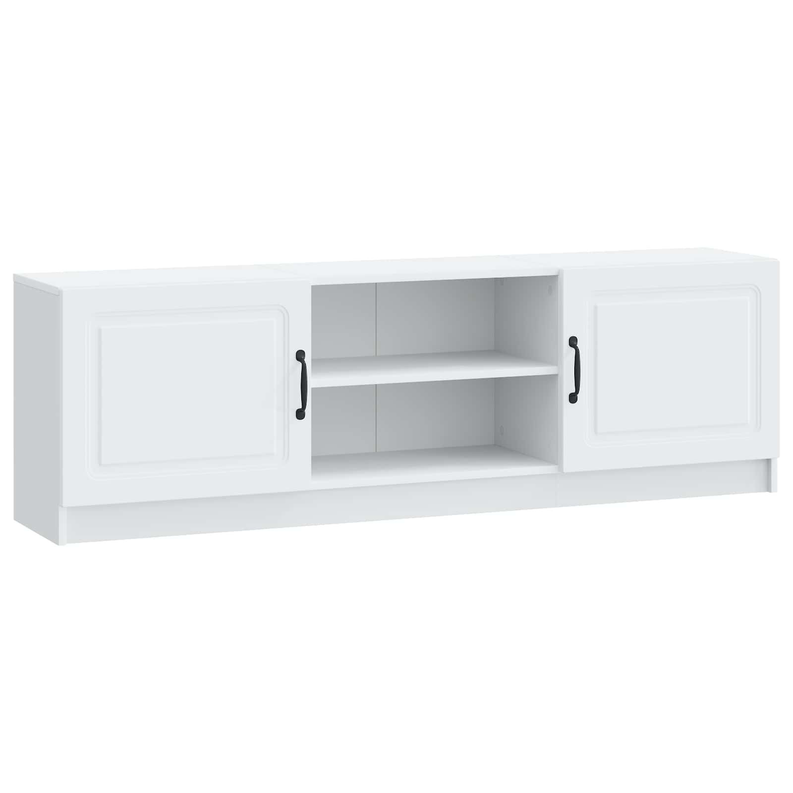 TV Cabinet White 150 x 31 x 47 cm Engineered Wood