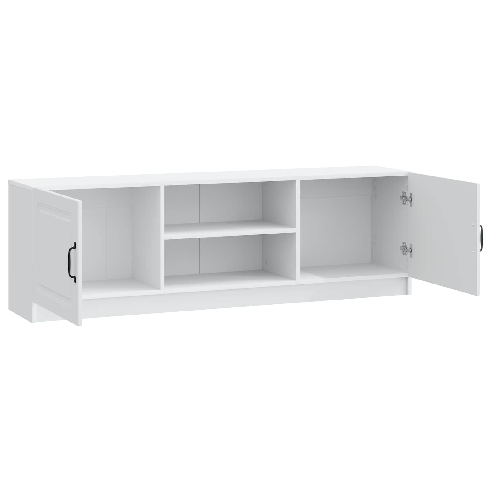 TV Cabinet White 150 x 31 x 47 cm Engineered Wood