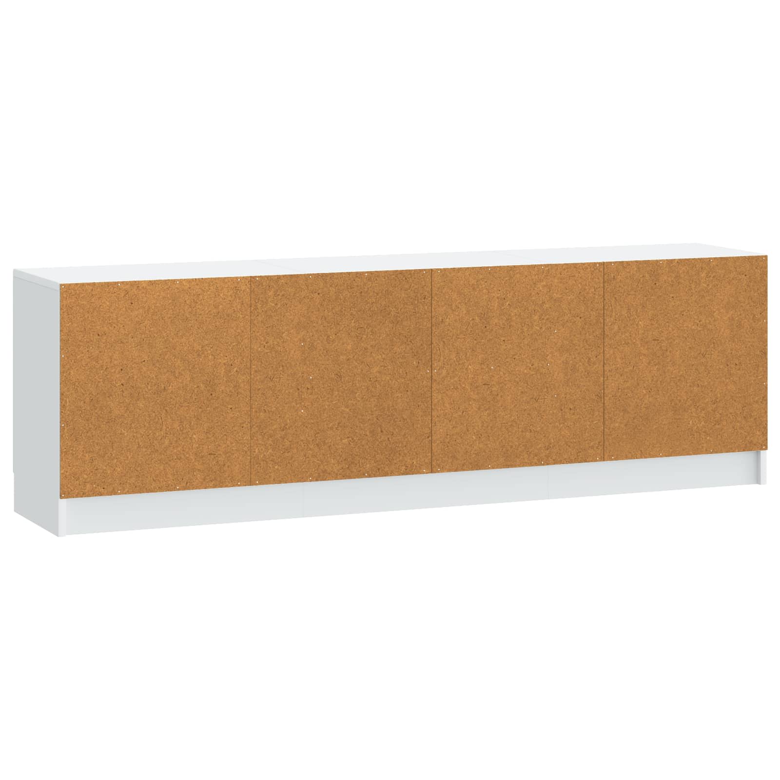 TV Cabinet White 150 x 31 x 47 cm Engineered Wood
