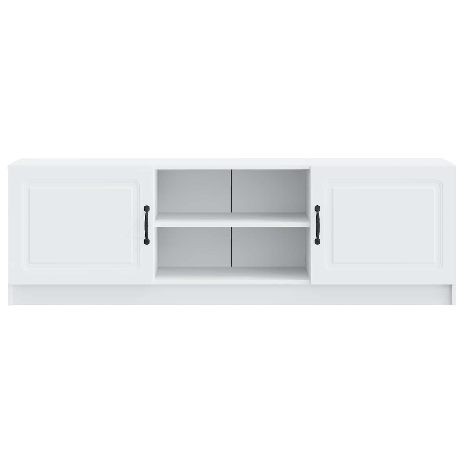 TV Cabinet White 150 x 31 x 47 cm Engineered Wood
