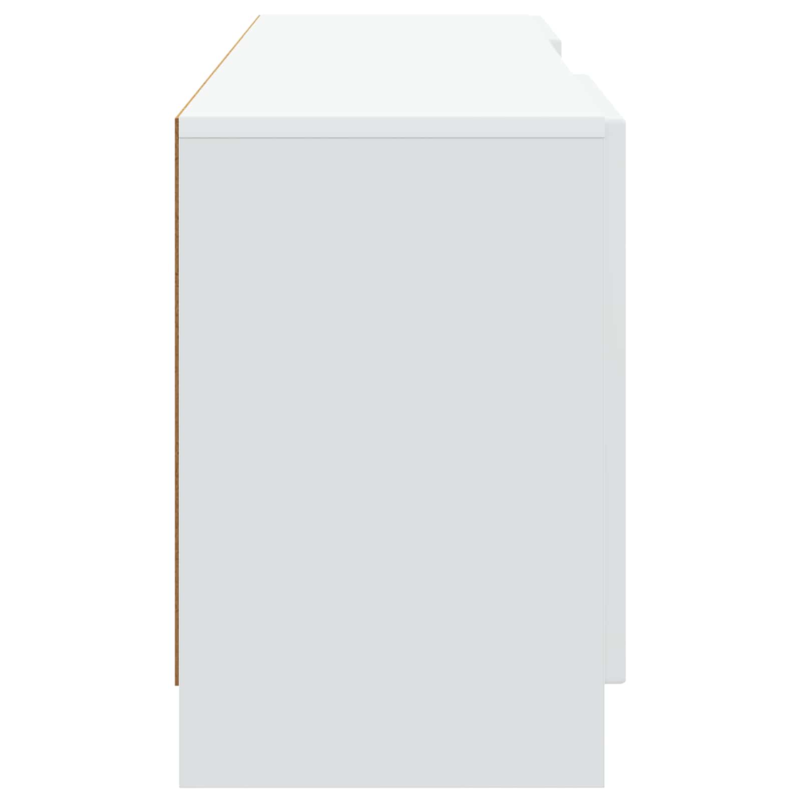 TV Cabinet White 150 x 31 x 47 cm Engineered Wood