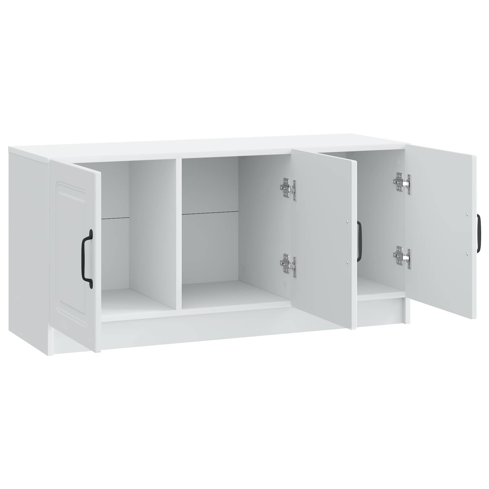 TV Cabinet White 99 x 34.5 x 47 cm Engineered Wood