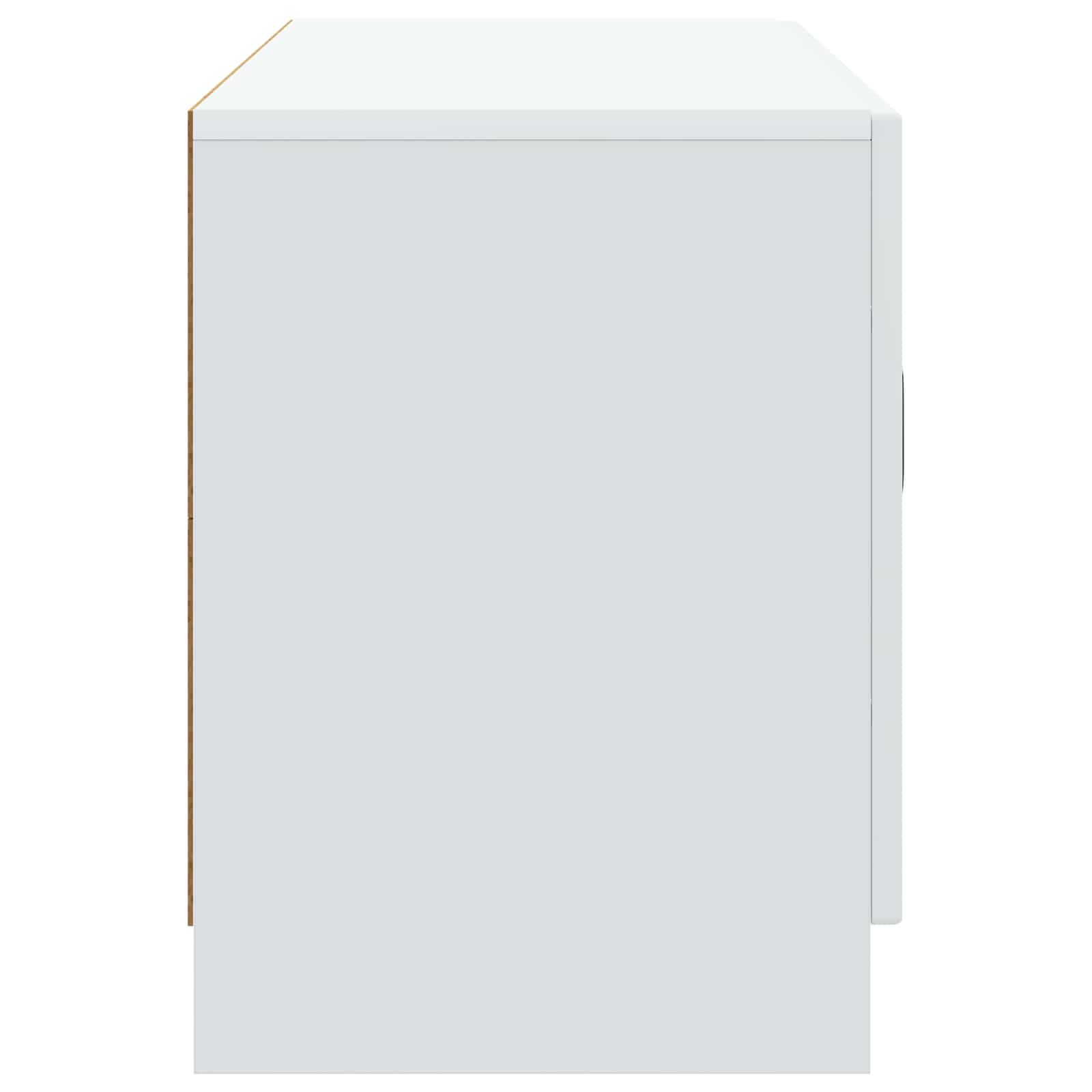 TV Cabinet White 99 x 34.5 x 47 cm Engineered Wood