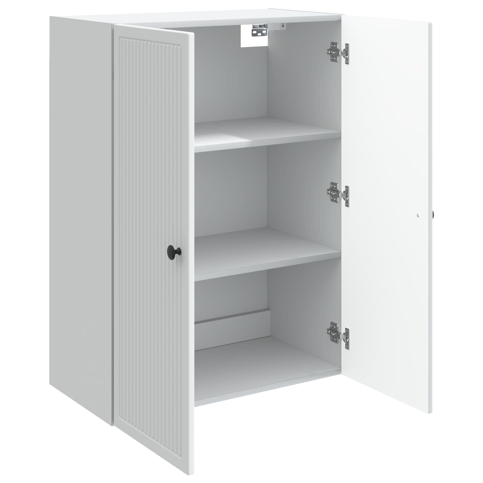 Wall-Mounted Cabinet White 66 x 34.5 x 90 cm Engineered Wood