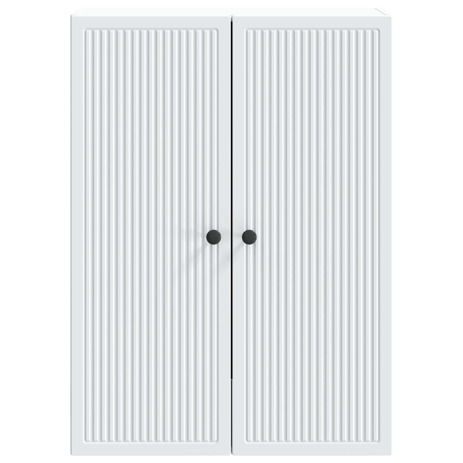 Wall-Mounted Cabinet White 66 x 34.5 x 90 cm Engineered Wood