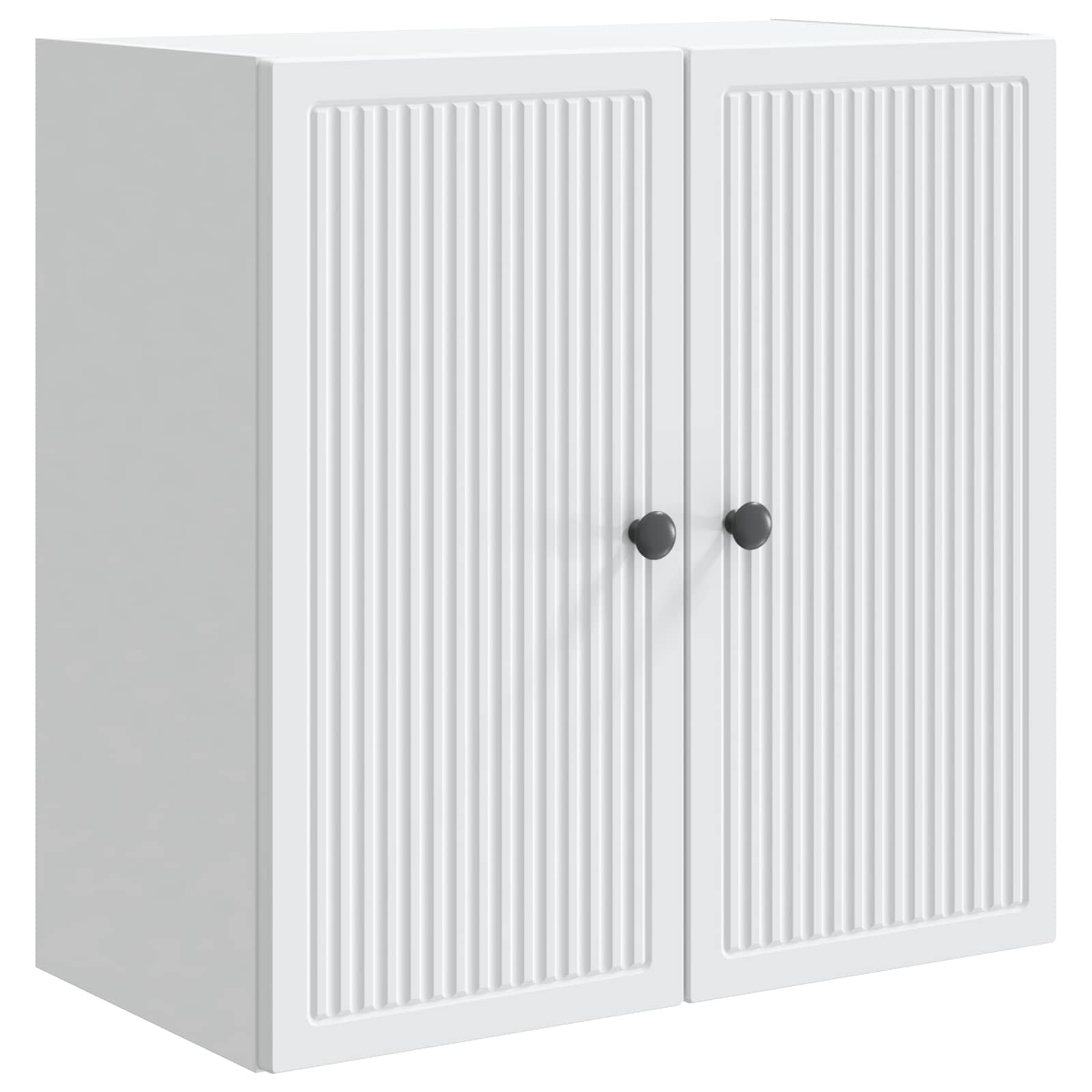 Wall-Mounted Cabinet White 59 x 31 x 60 cm Engineered Wood