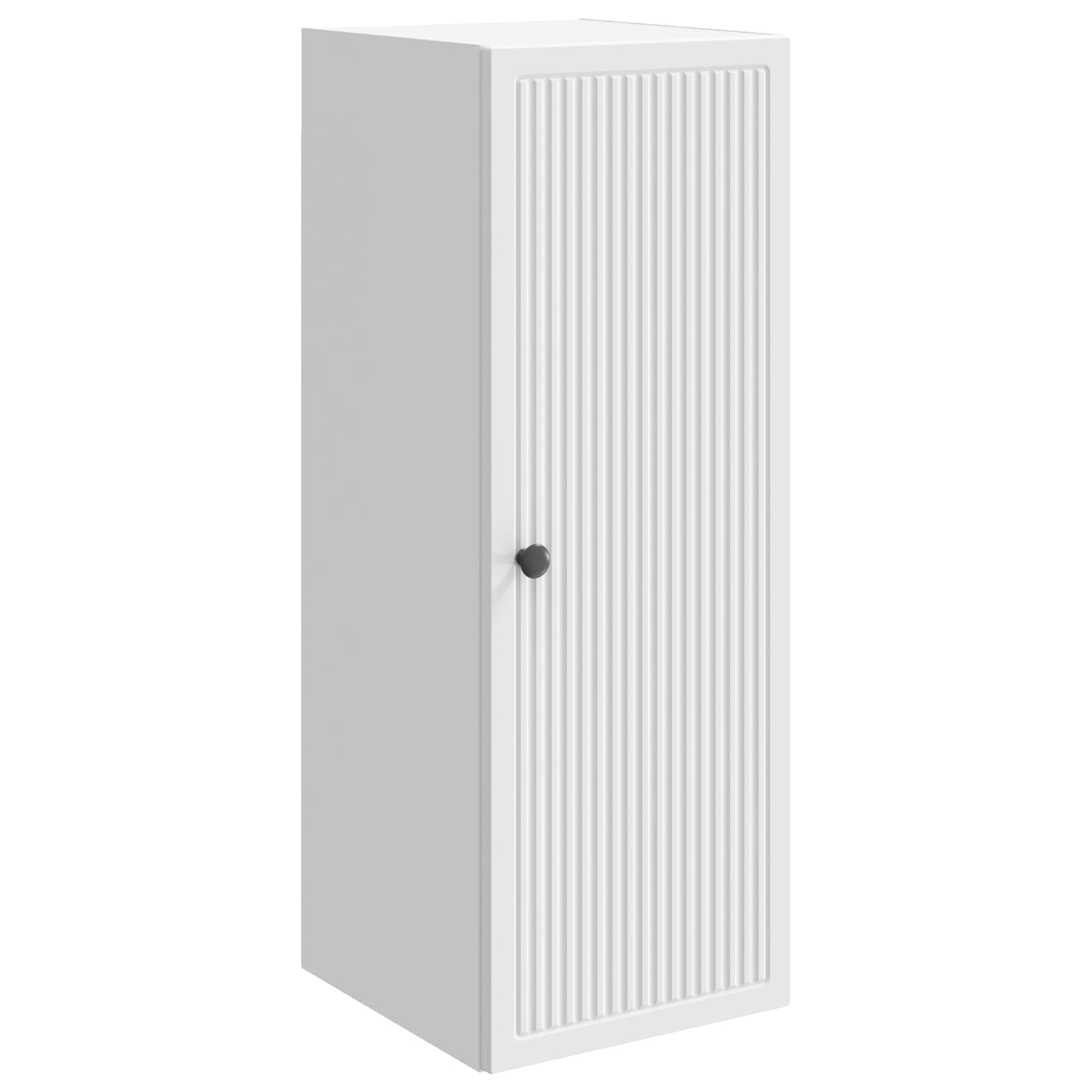 Wall-Mounted Cabinet White 33 x 34.5 x 90 cm Engineered Wood