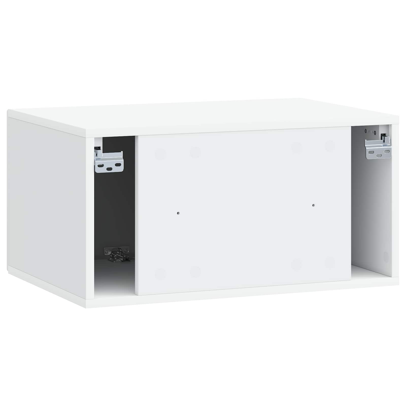 Wall-Mounted TV Cabinet White 59.5 x 41 x 30 cm Engineered Wood