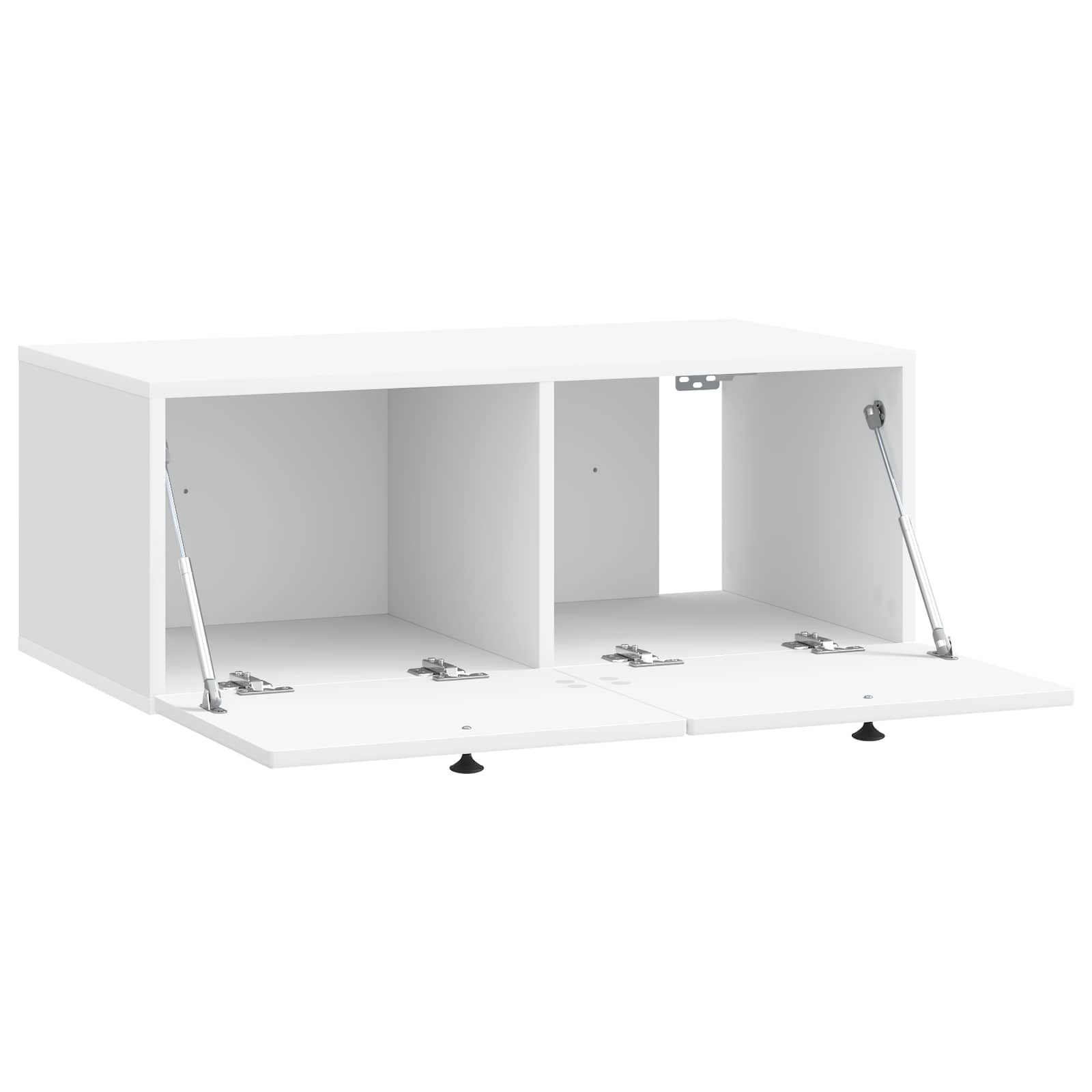Wall-Mounted TV Cabinet White 78.5 x 41 x 30 cm Engineered Wood