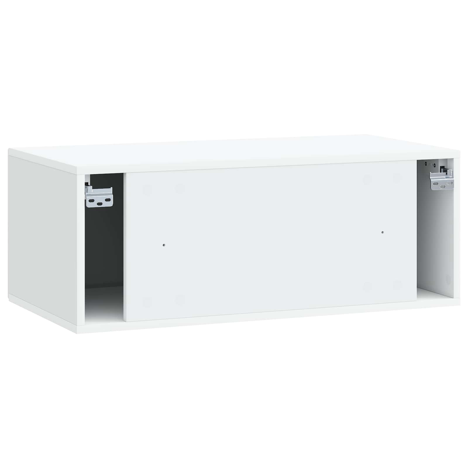 Wall-Mounted TV Cabinet White 78.5 x 41 x 30 cm Engineered Wood