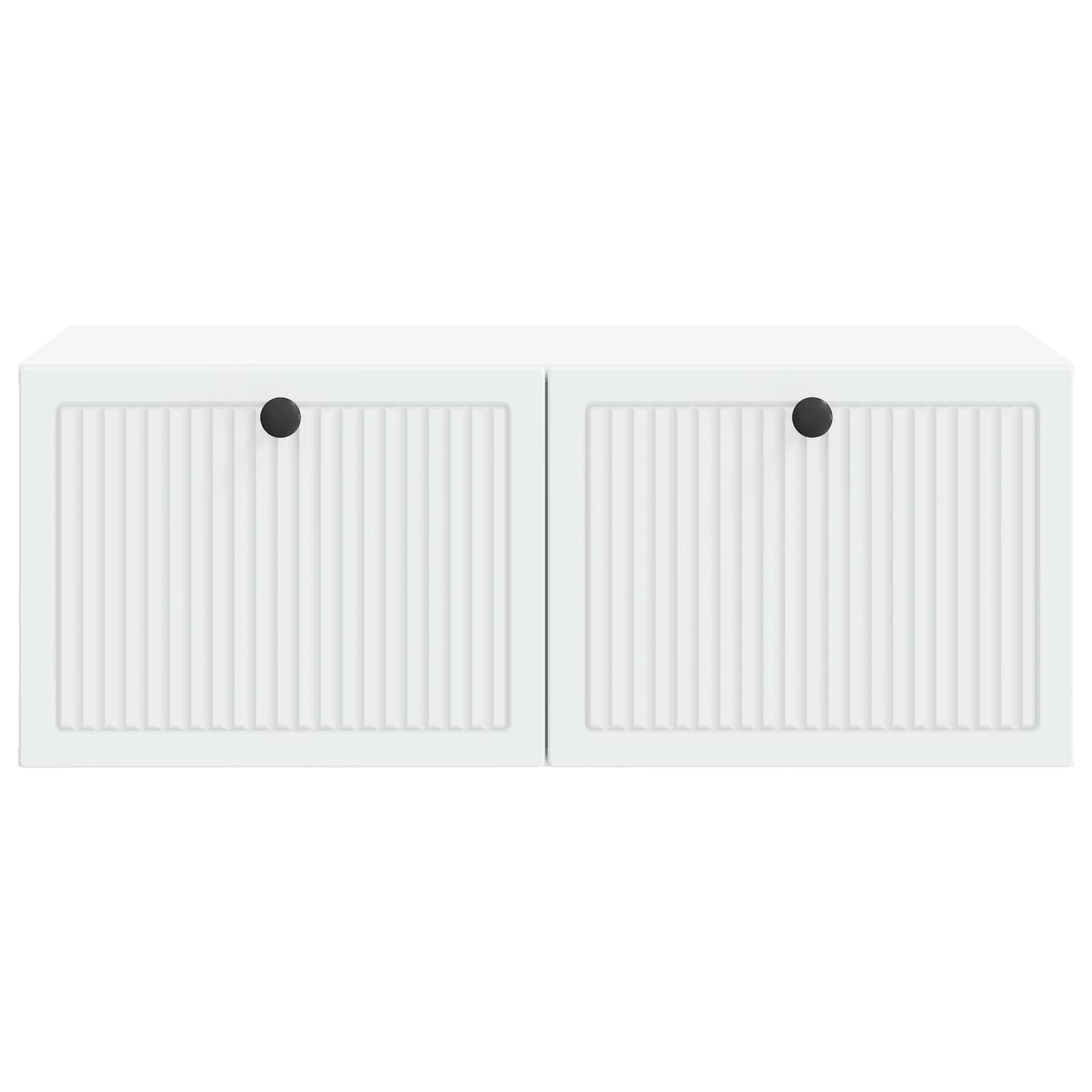 Wall-Mounted TV Cabinet White 78.5 x 41 x 30 cm Engineered Wood