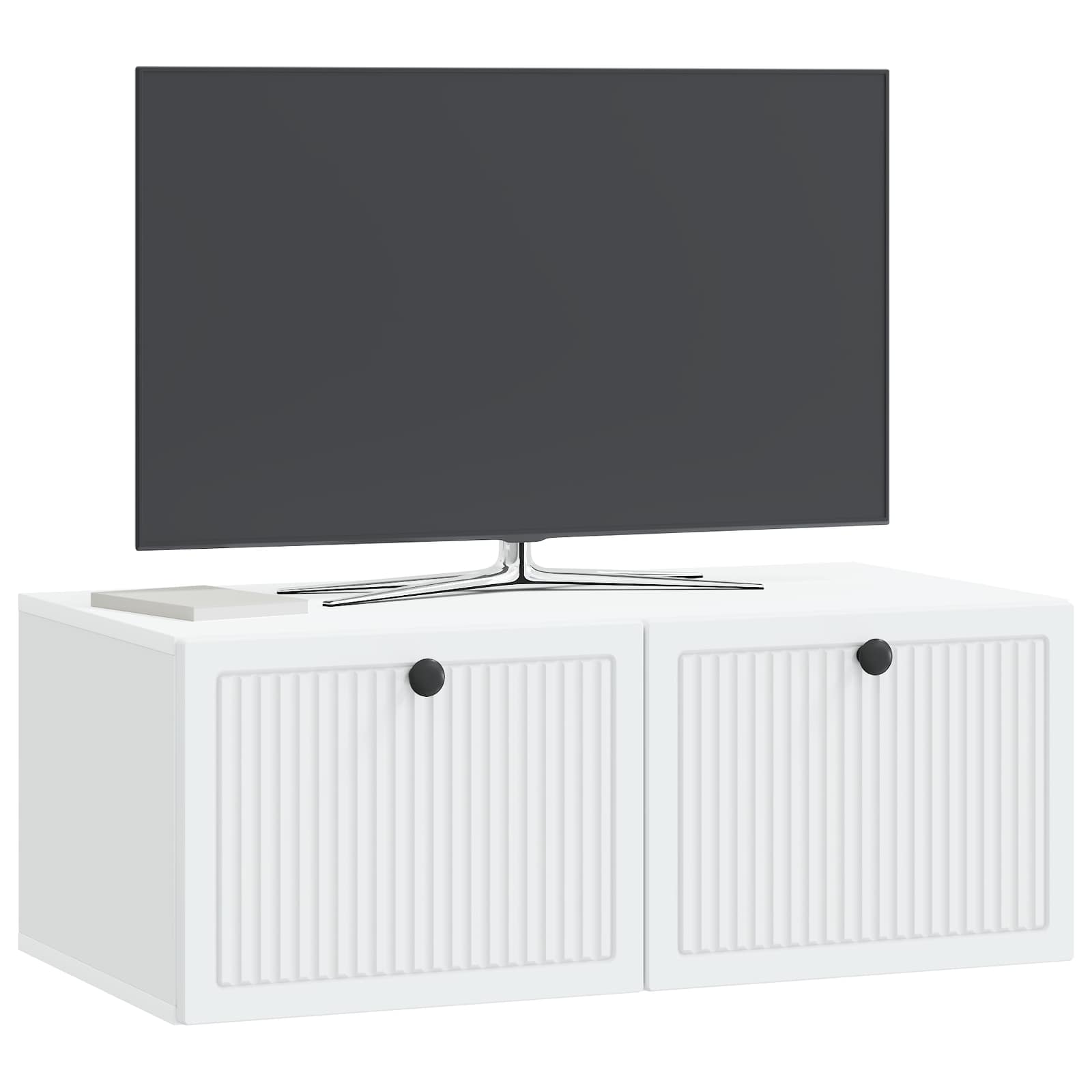 Wall-Mounted TV Cabinet White 78.5 x 41 x 30 cm Engineered Wood