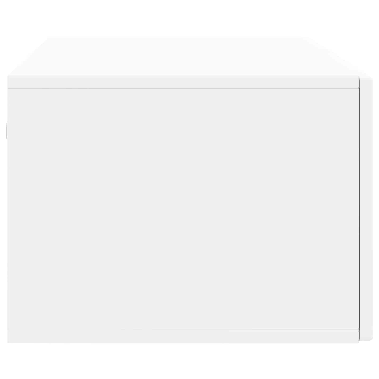 Wall-Mounted TV Cabinet White 98 x 41 x 30 cm Engineered Wood