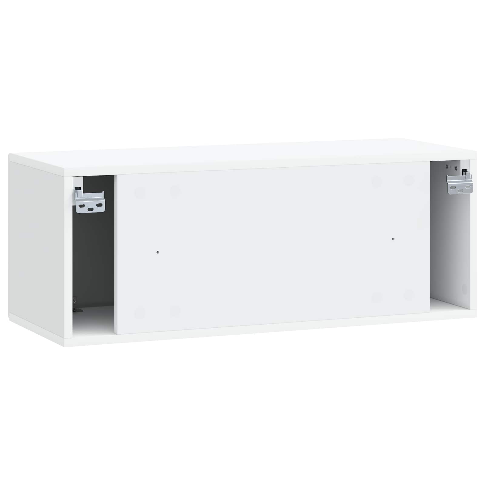 Wall-Mounted TV Cabinet White 78.5 x 31 x 30 cm Engineered Wood