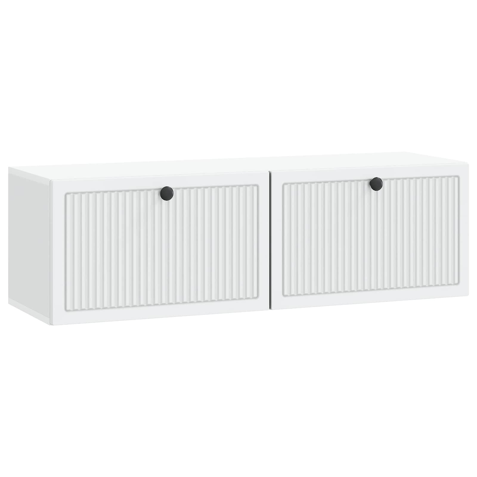 Wall-Mounted TV Cabinet White 98 x 31 x 30 cm Engineered Wood