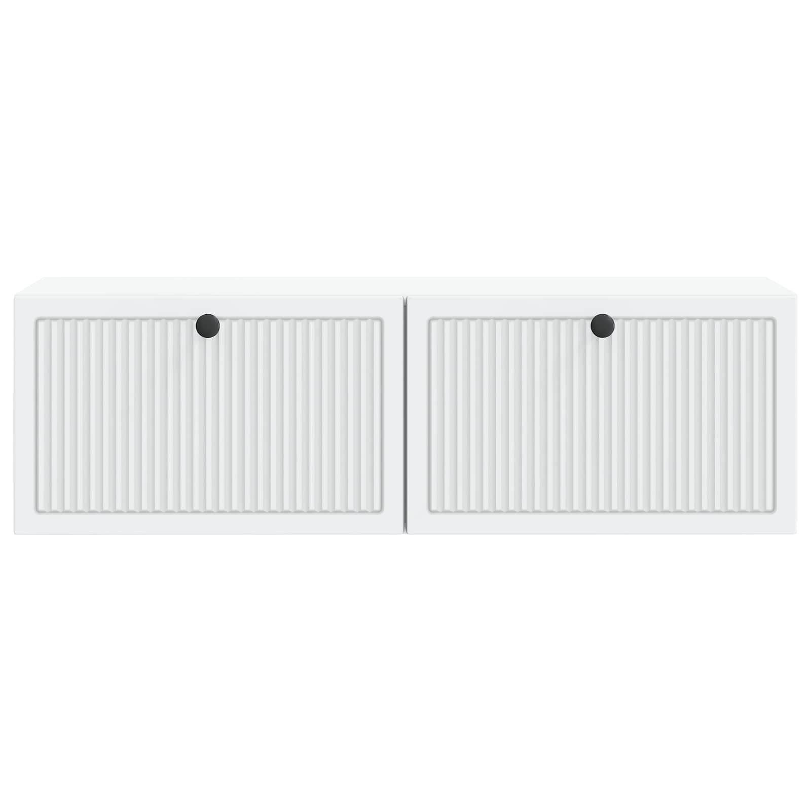 Wall-Mounted TV Cabinet White 98 x 31 x 30 cm Engineered Wood