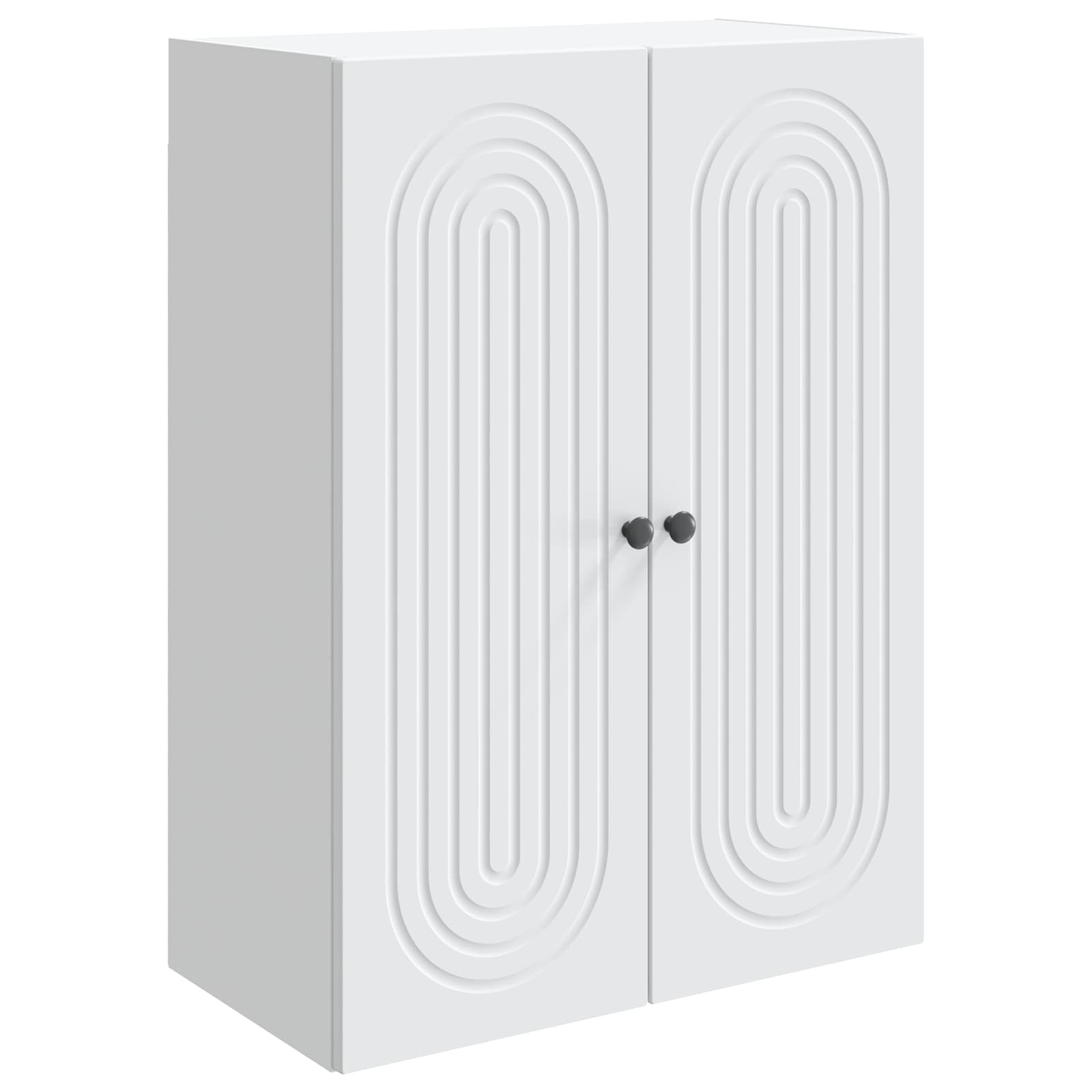 Wall-Mounted Cabinet White 66 x 34.5 x 90 cm Engineered Wood