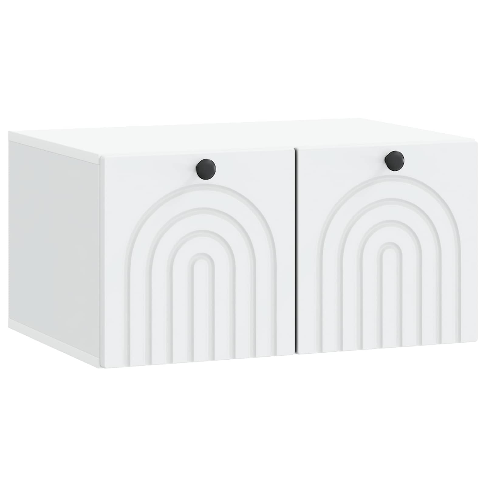 Wall-Mounted TV Cabinet White 59.5 x 41 x 30 cm Engineered Wood