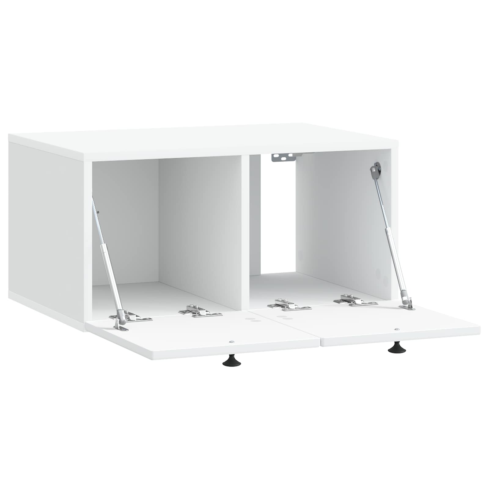 Wall-Mounted TV Cabinet White 59.5 x 41 x 30 cm Engineered Wood