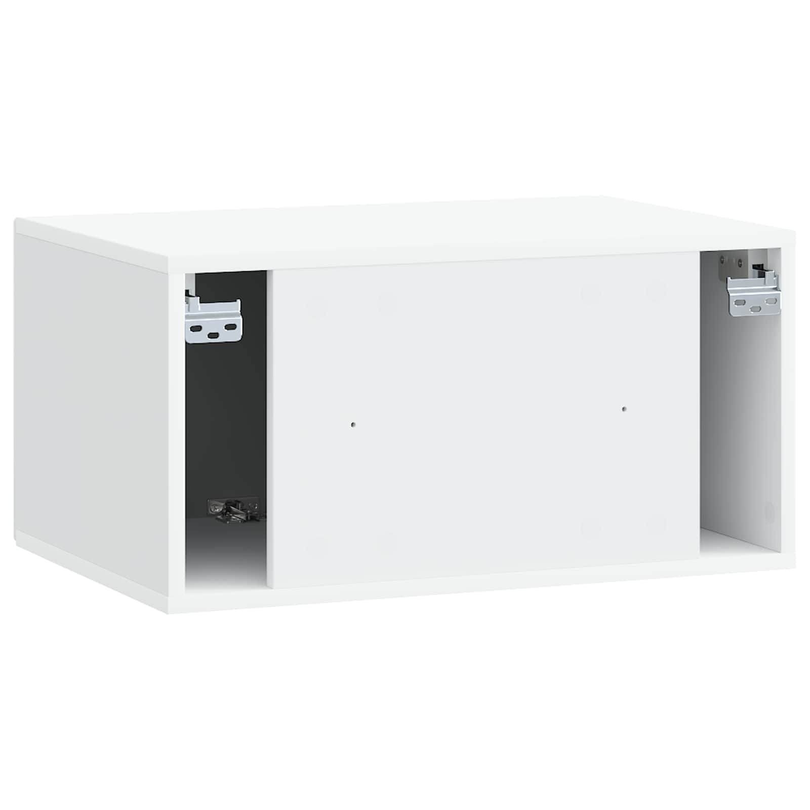 Wall-Mounted TV Cabinet White 59.5 x 41 x 30 cm Engineered Wood