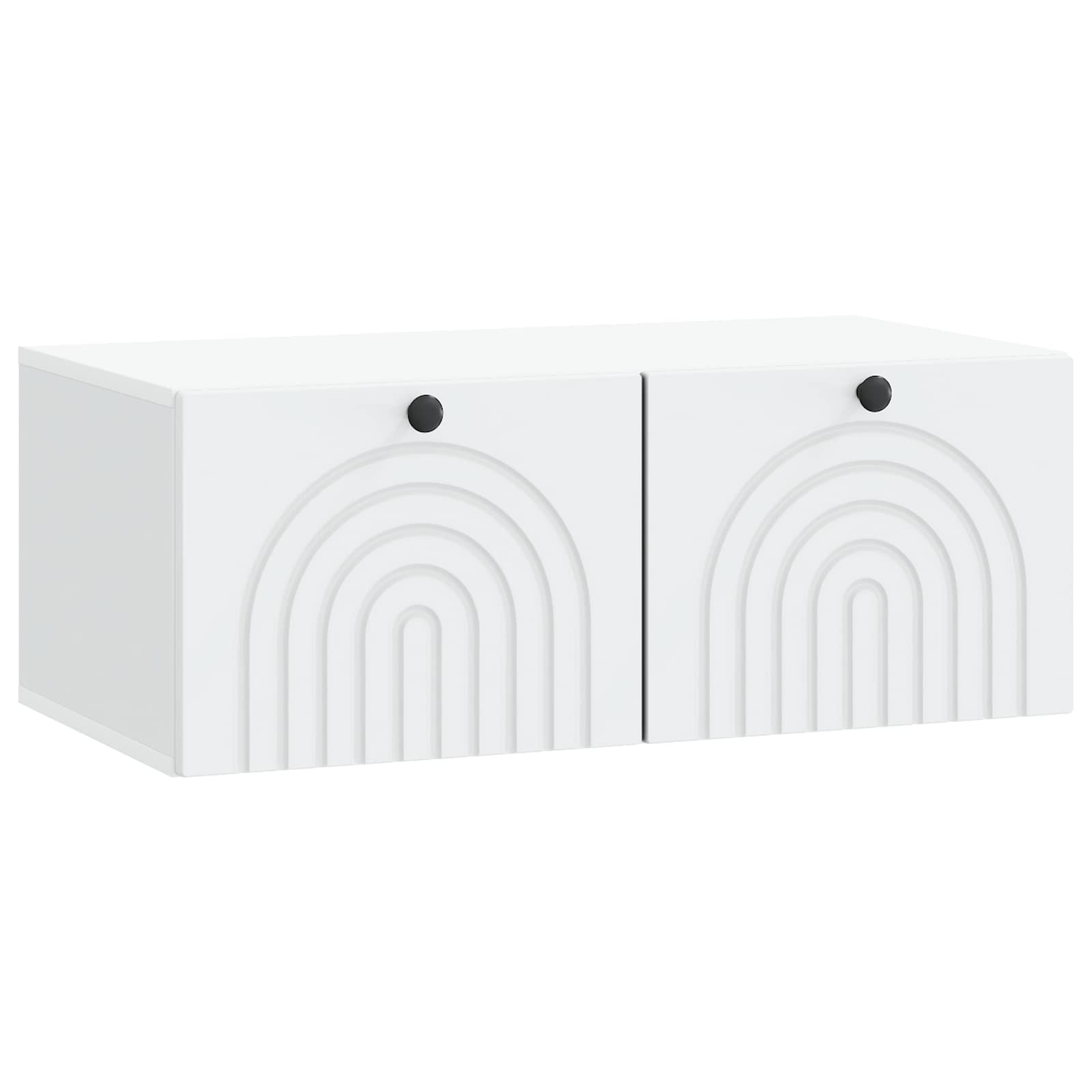 Wall-Mounted TV Cabinet White 78.5 x 41 x 30 cm Engineered Wood