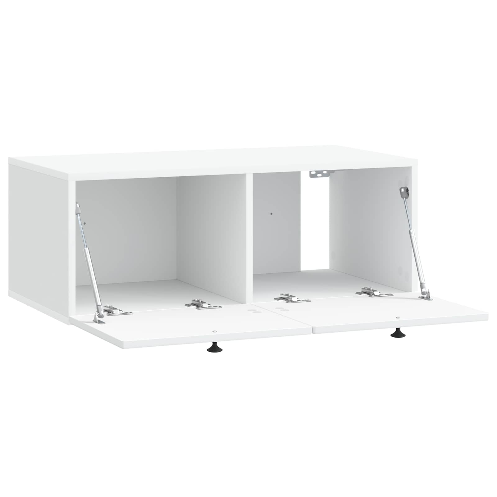 Wall-Mounted TV Cabinet White 78.5 x 41 x 30 cm Engineered Wood