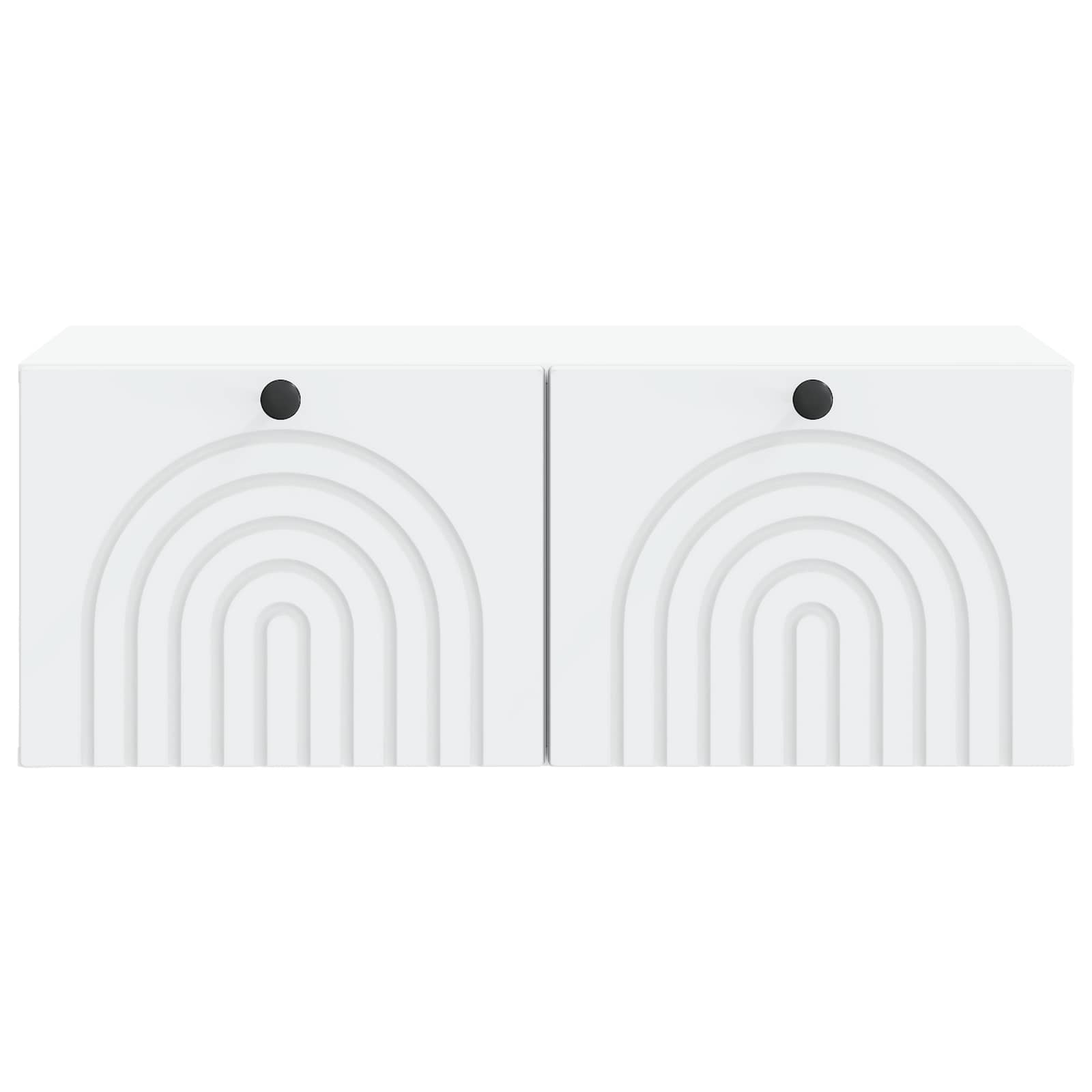 Wall-Mounted TV Cabinet White 78.5 x 41 x 30 cm Engineered Wood