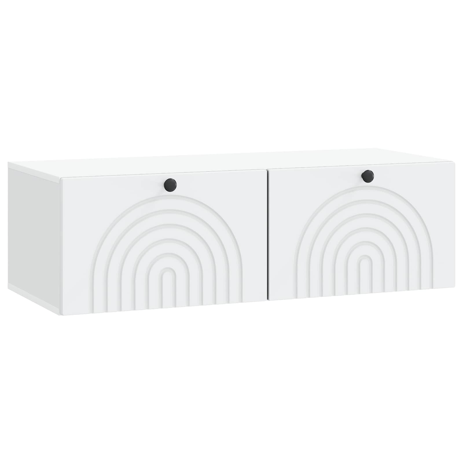 Wall-Mounted TV Cabinet 99 x 41 x 30 cm White Engineered Wood