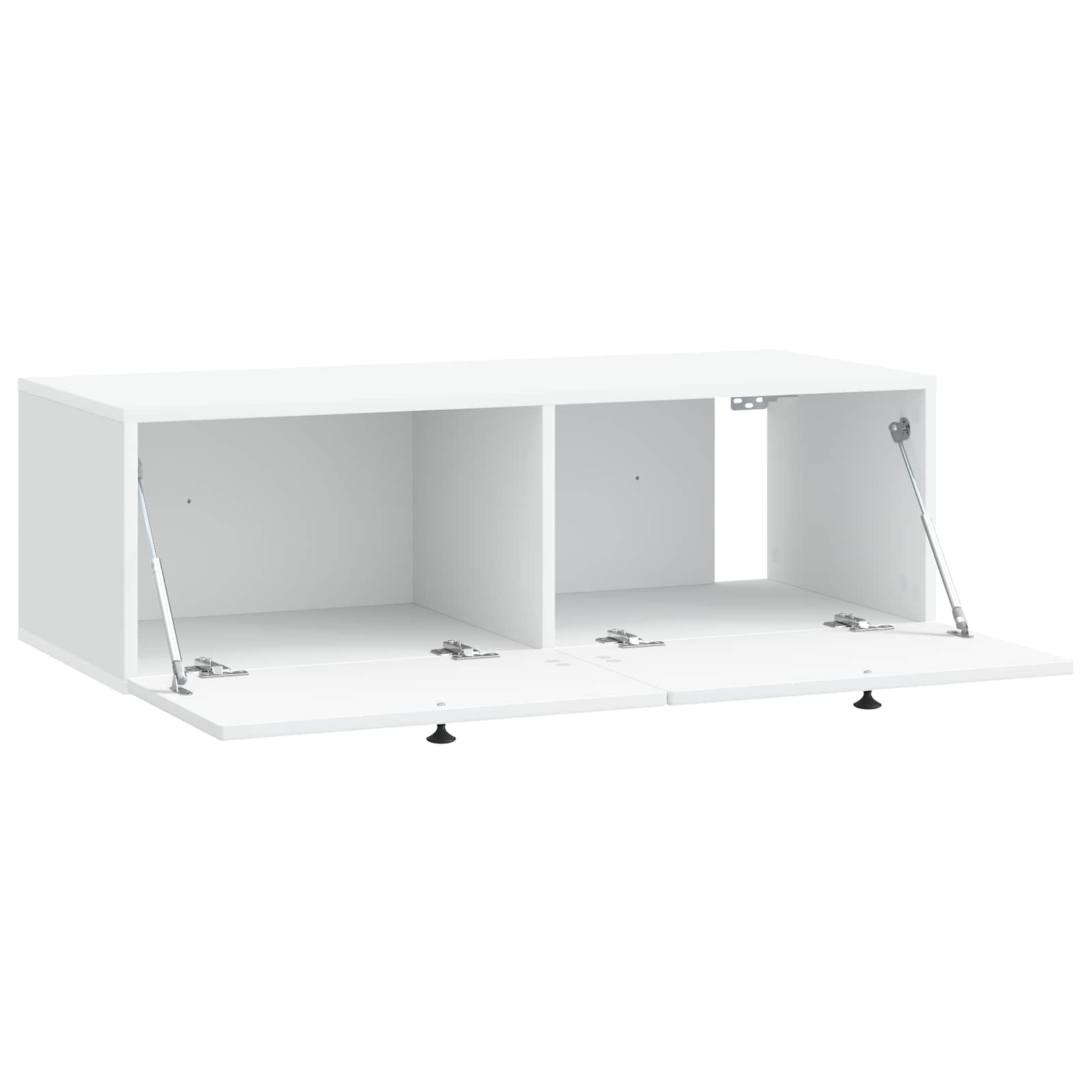 Wall-Mounted TV Cabinet 99 x 41 x 30 cm White Engineered Wood