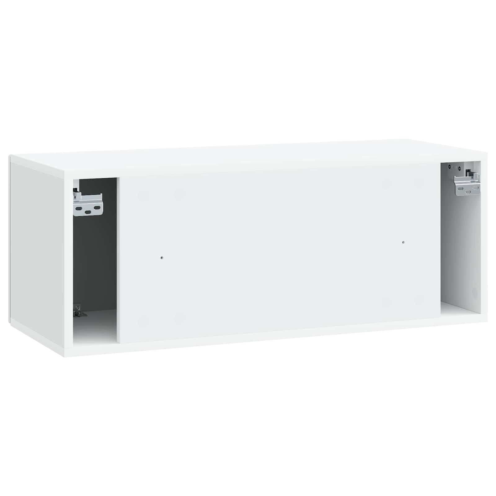 Wall-Mounted TV Cabinet White 78.5 x 31 x 30 cm Engineered Wood
