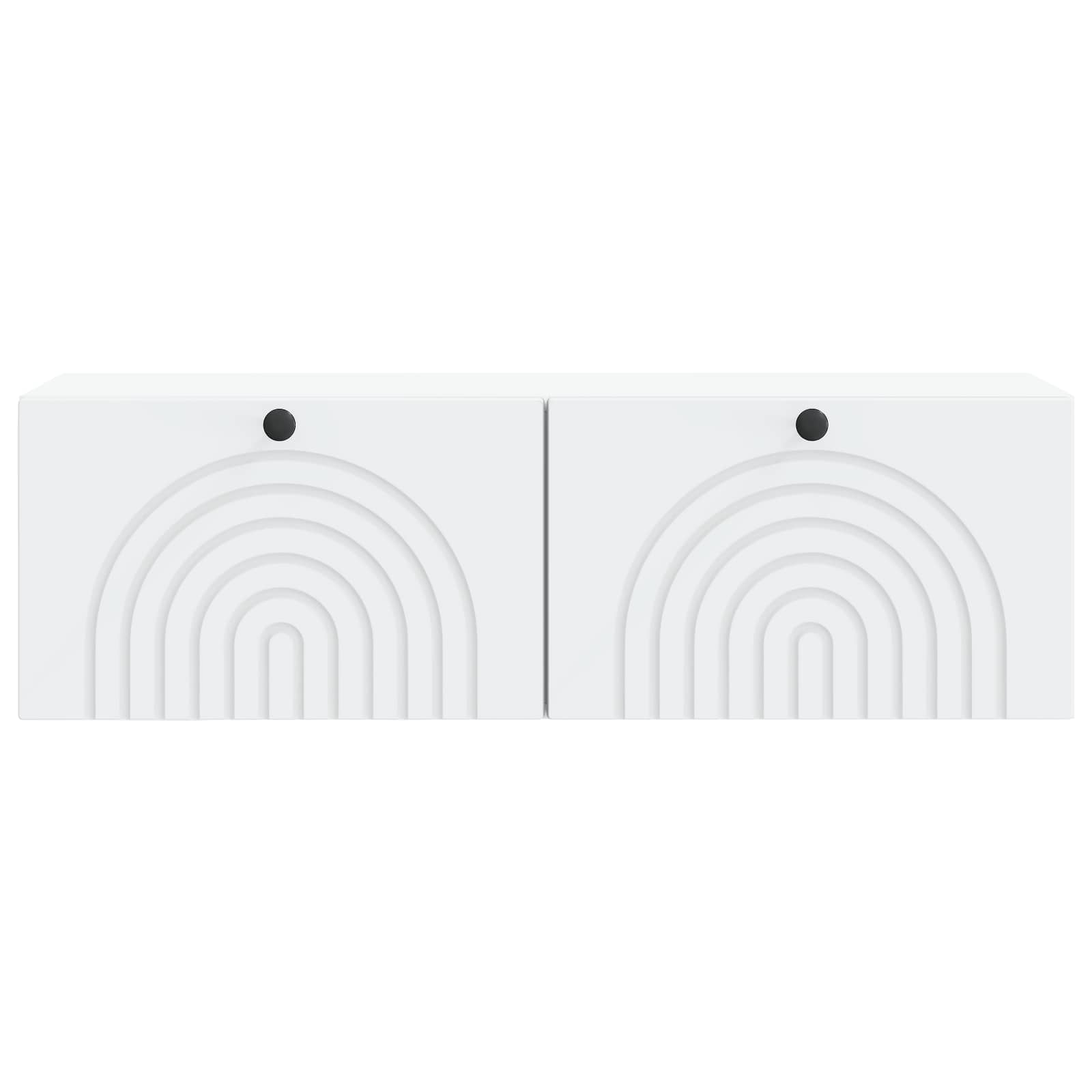 Wall-Mounted TV Cabinet White 98 x 31 x 30 cm Engineered Wood