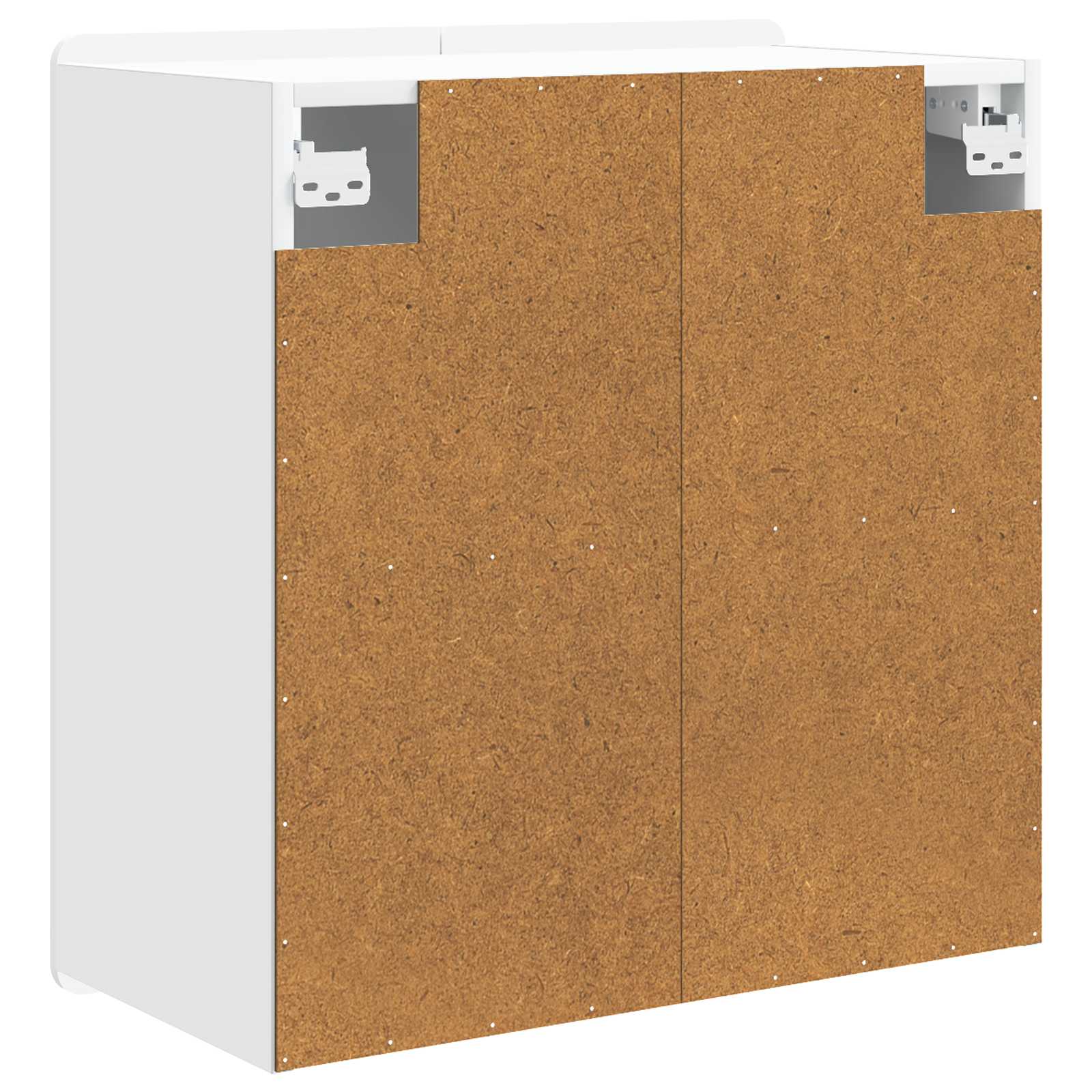 Wall-Mounted Cabinet White 59 x 31 x 64 cm Engineered Wood