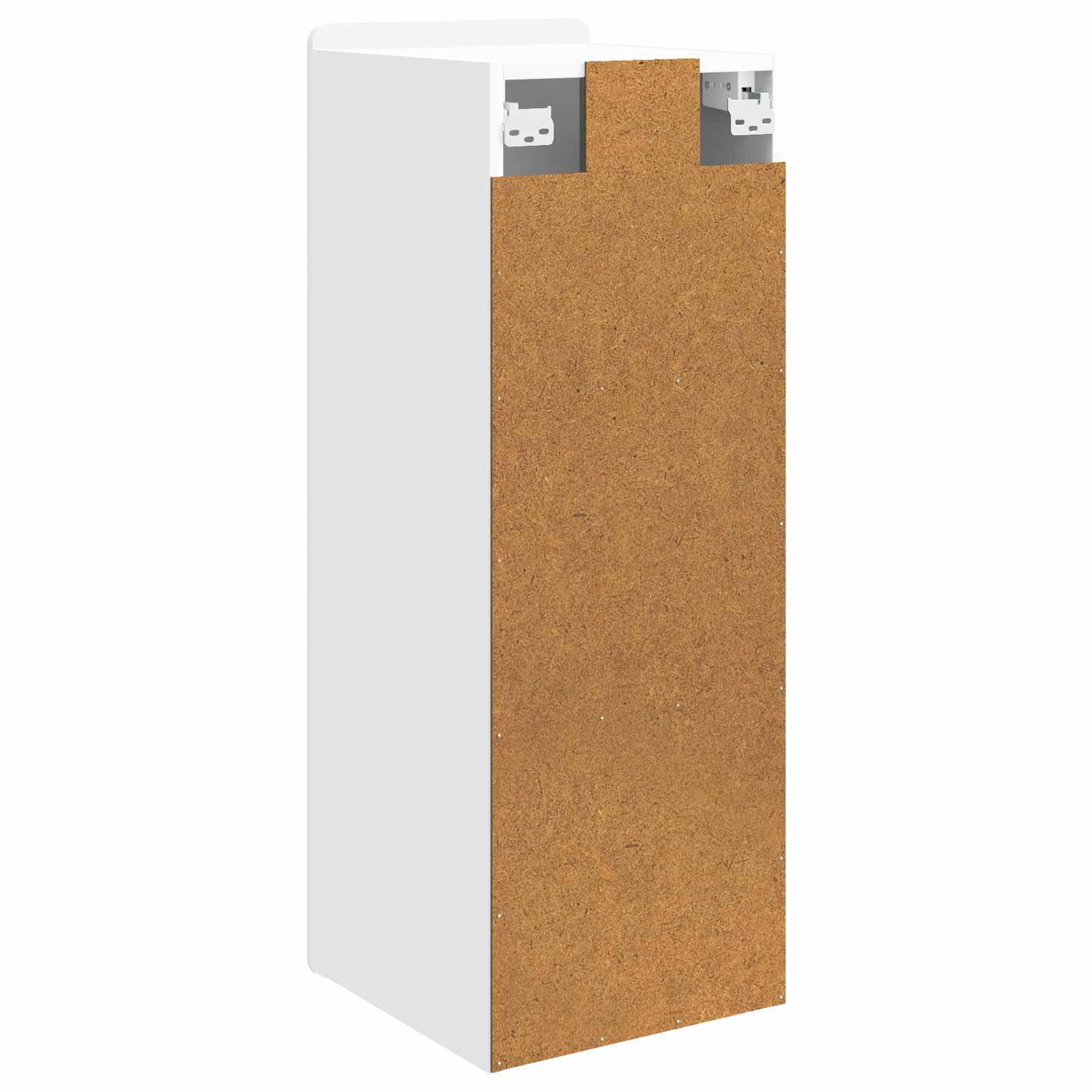 Wall-Mounted Cabinet White 33 x 34.5 x 94 cm Engineered Wood